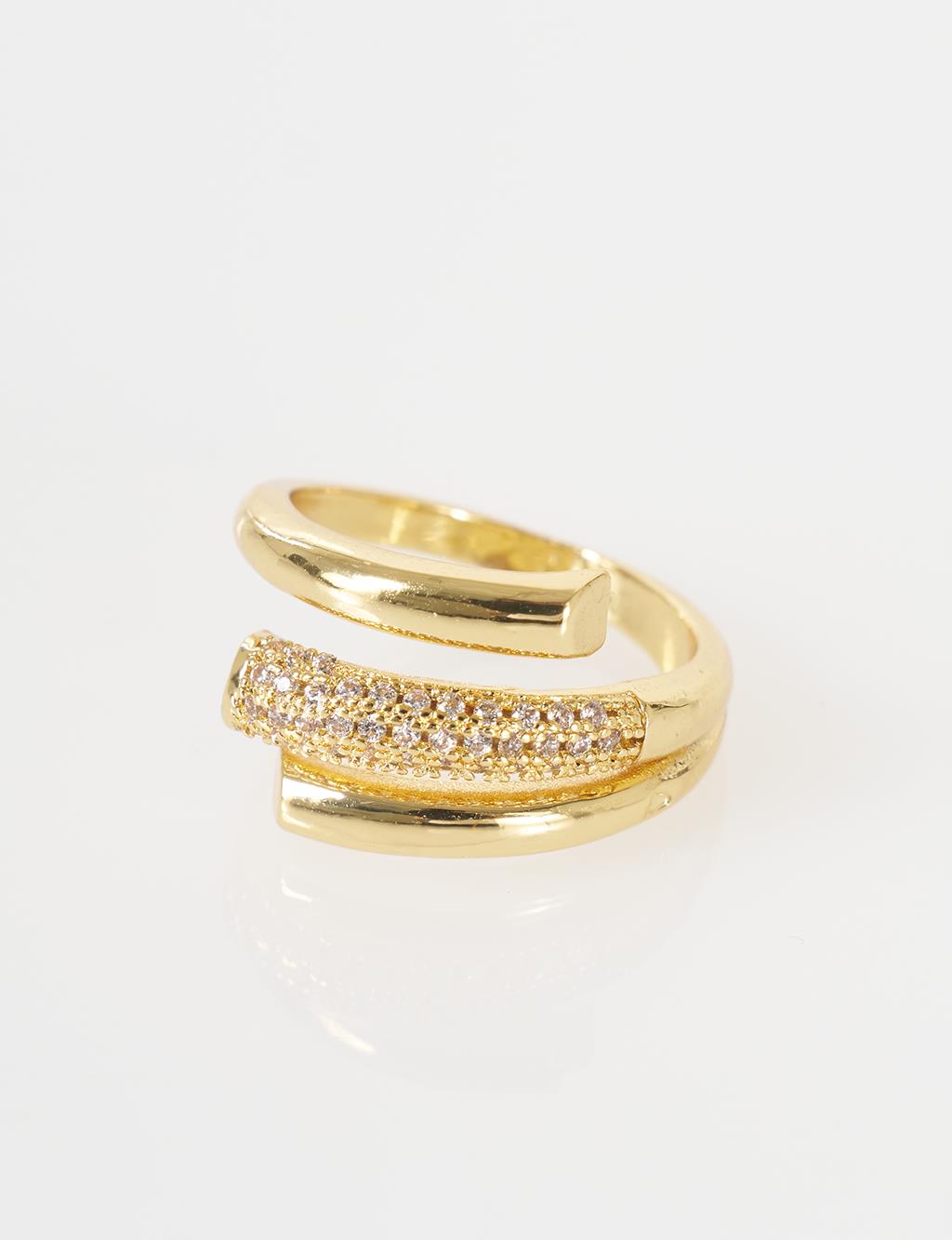 Spiral Ring Gold