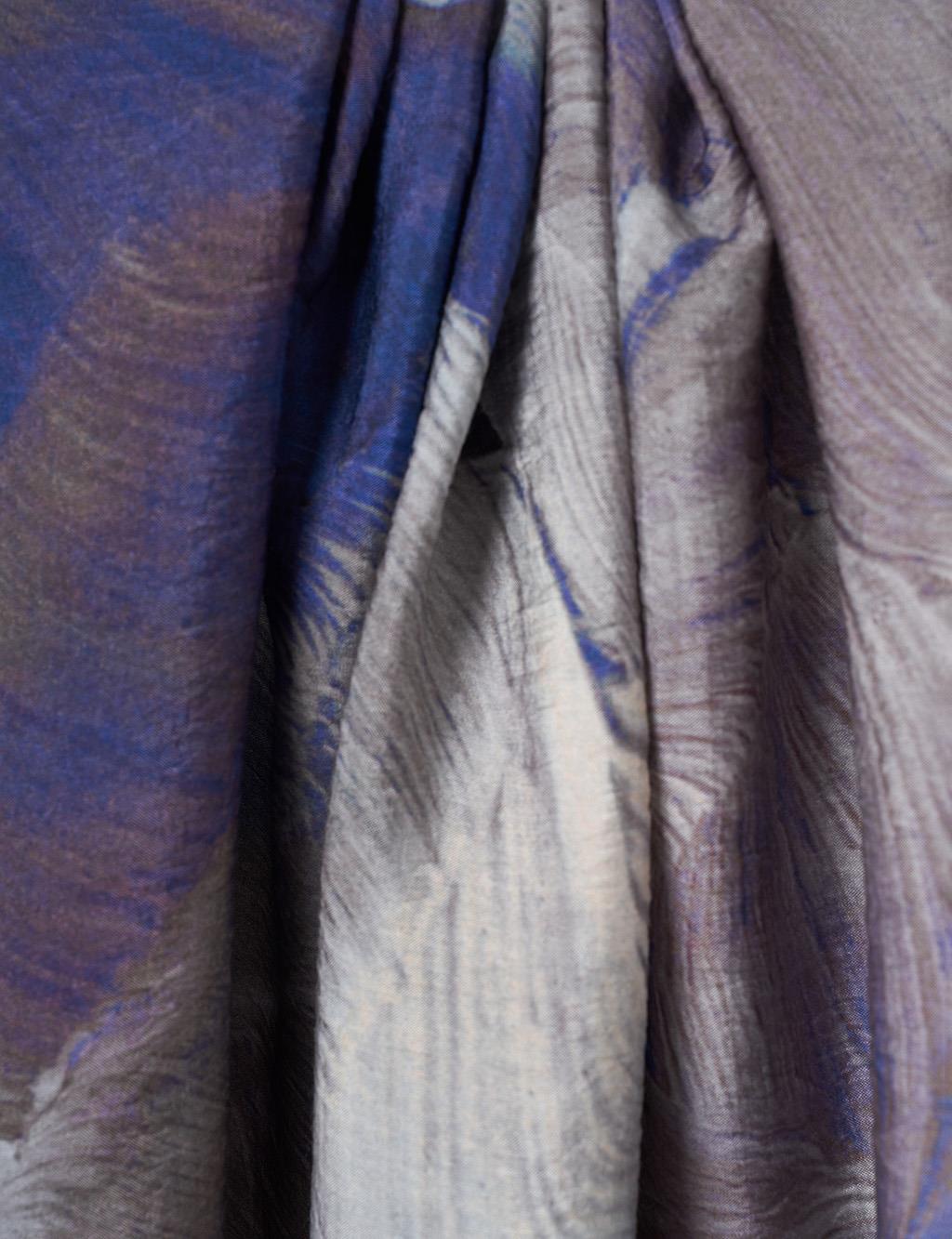 Abstract Pattern Lyocell Shawl Kot