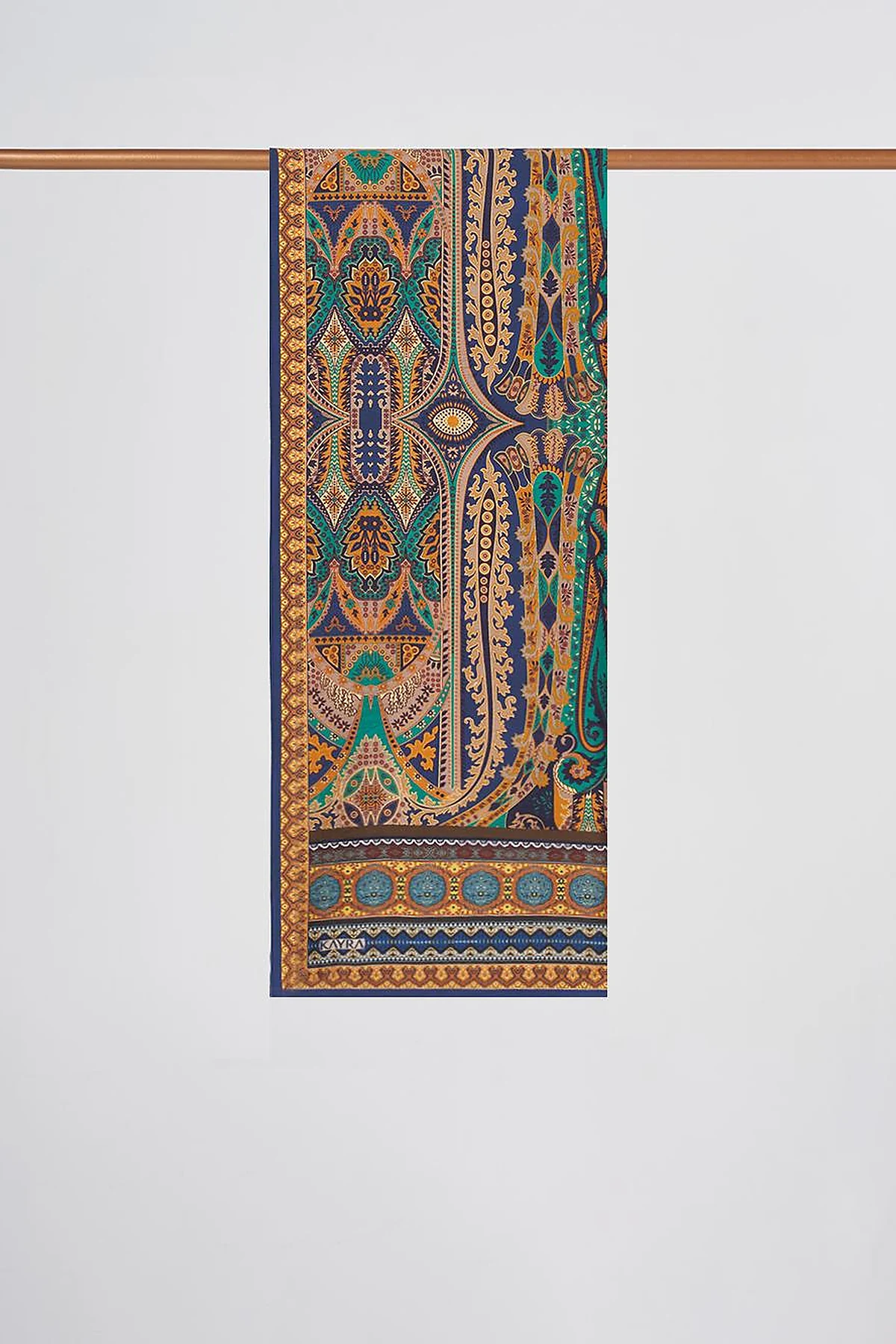 Ethnic Pattern Lyocell Shawl Kot