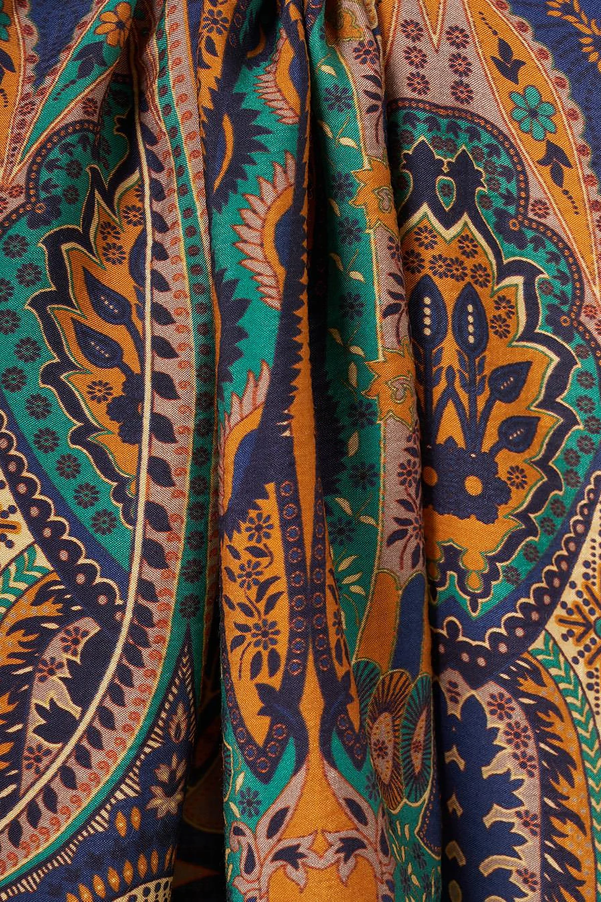 Ethnic Pattern Lyocell Shawl Kot