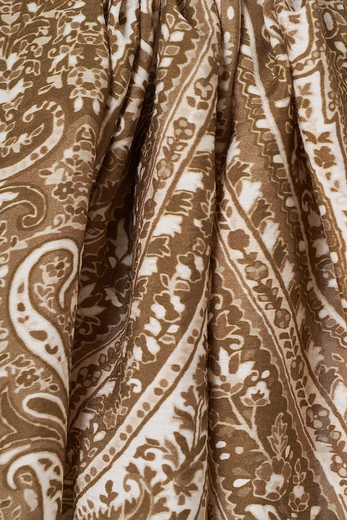 Mixed Pattern Lyocell Shawl Hazelnut