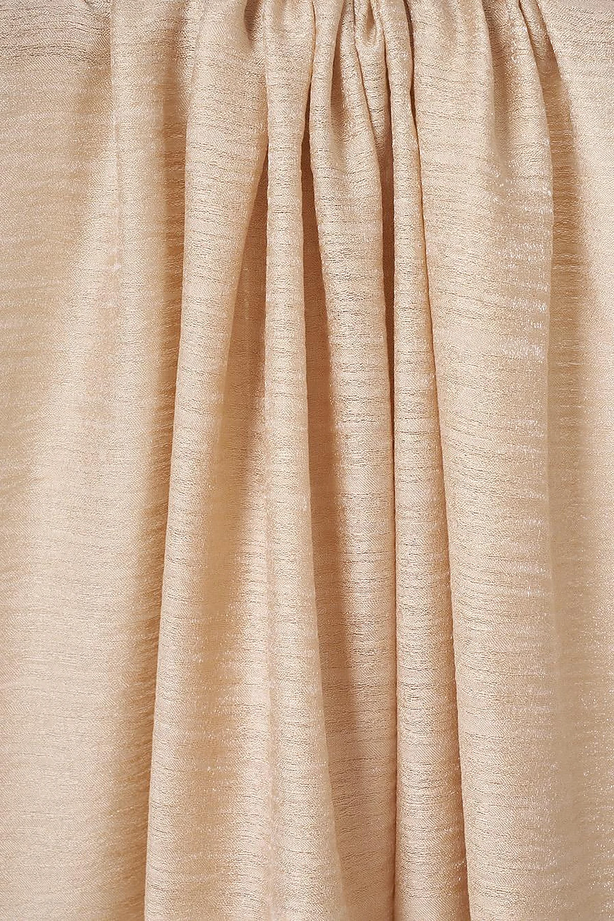 Glossy Viscose Shawl Beige