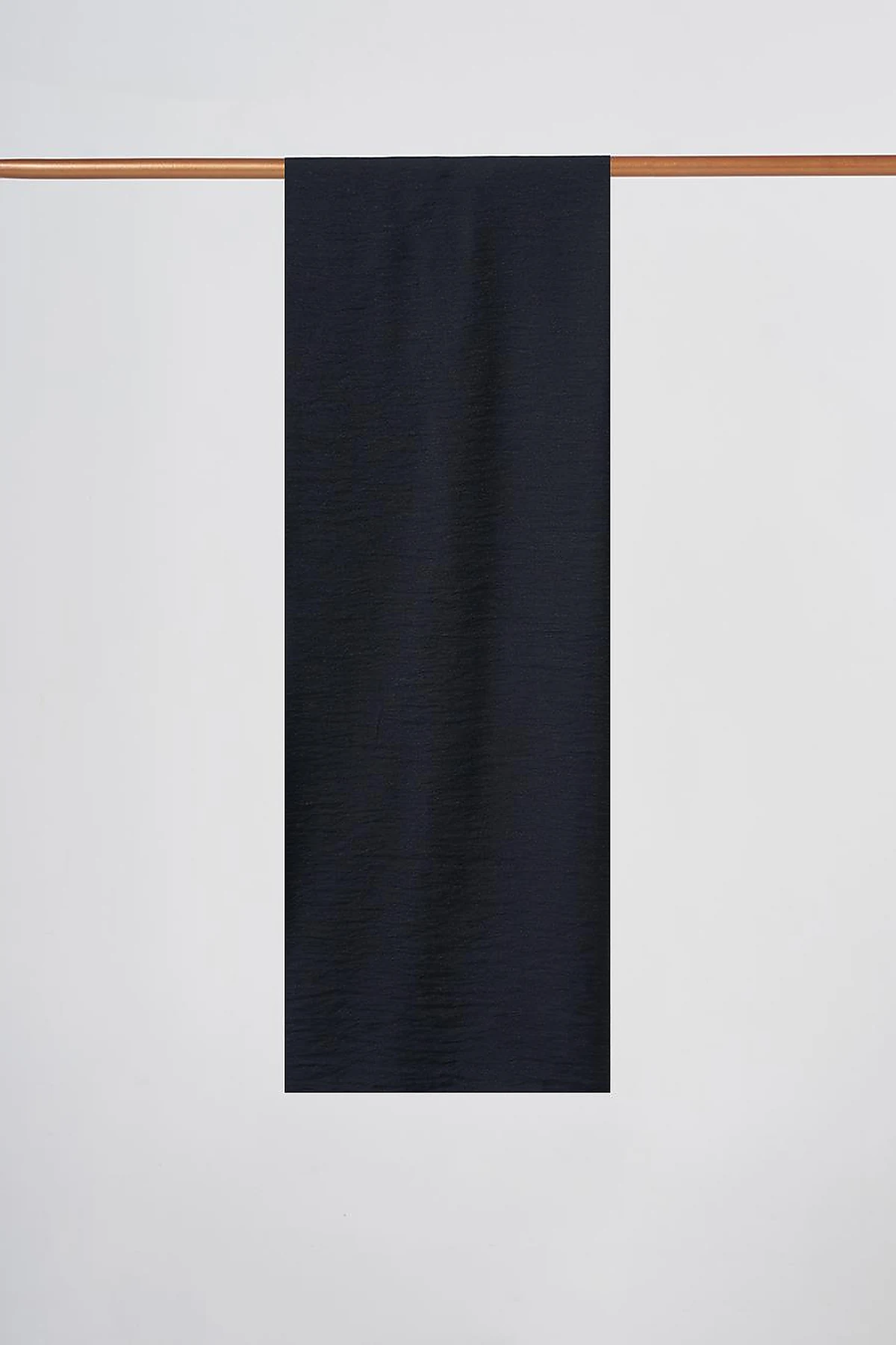 Glossy Viscose Shawl Black