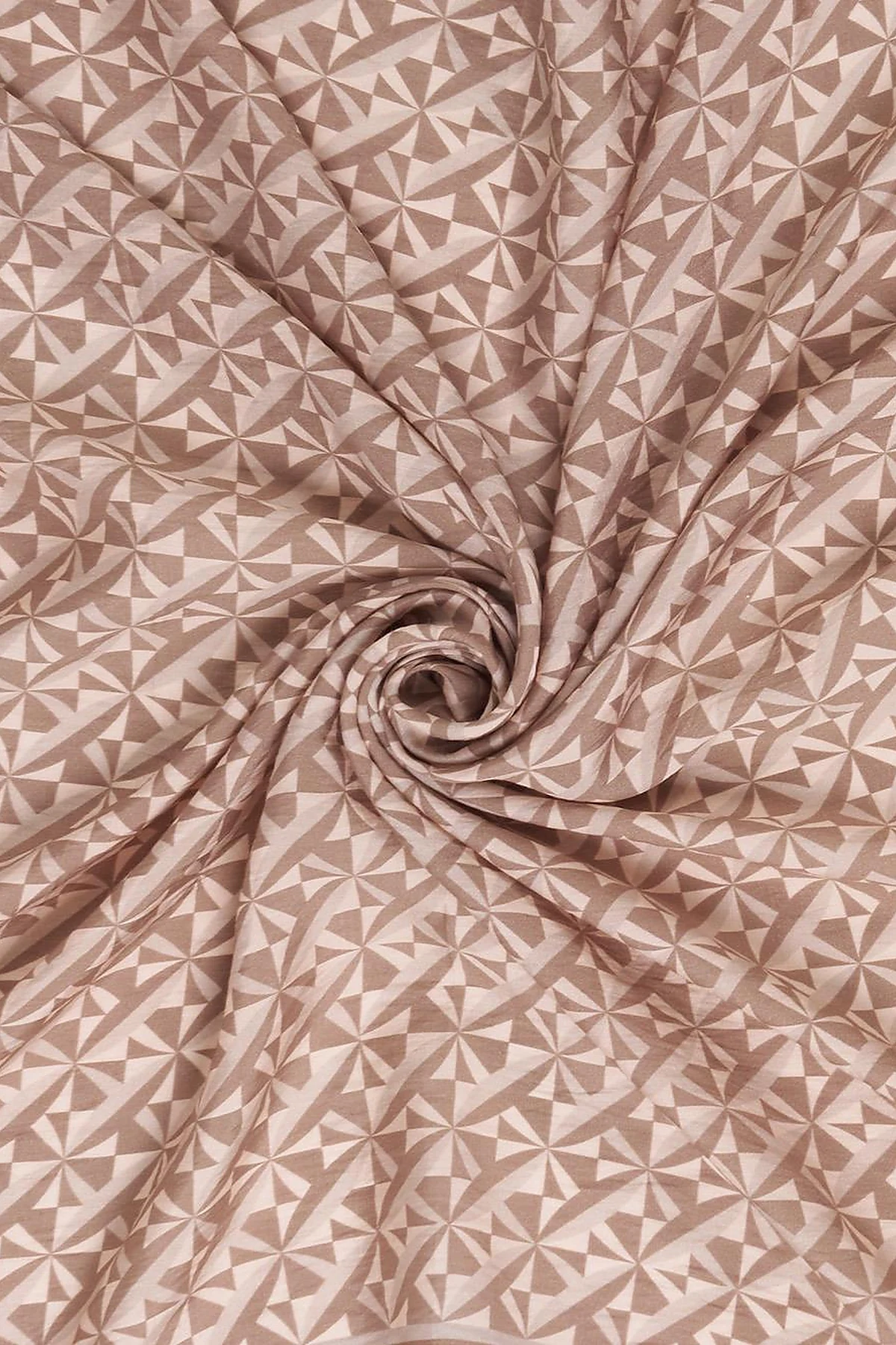 100% Lyocell Monogram Patterned Scarf Powder Pink