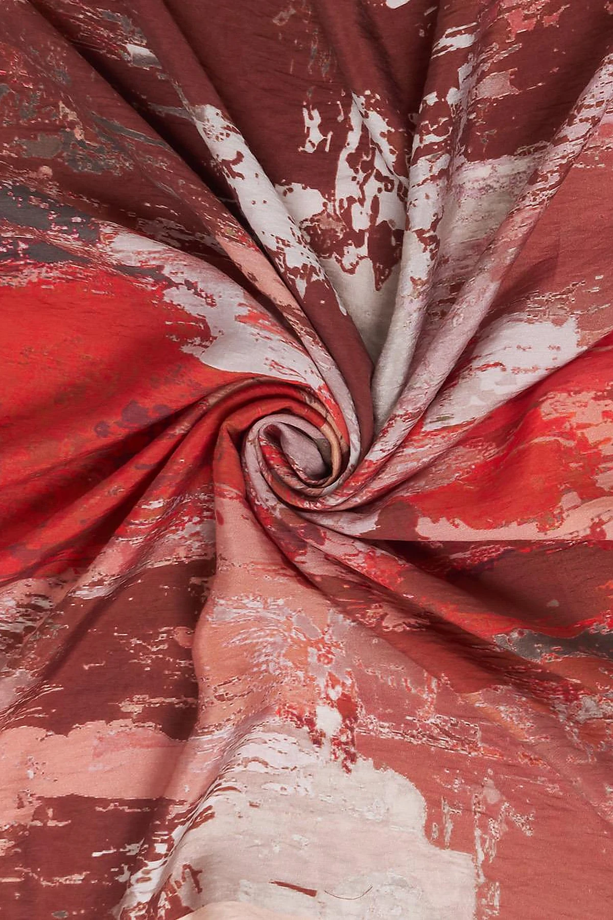 Abstract Patterned Scarf Coral