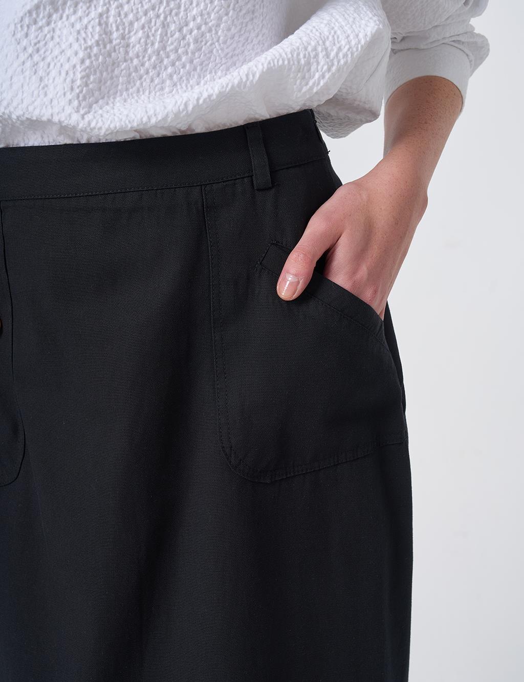 Torba Cepli Non Denim Etek Siyah