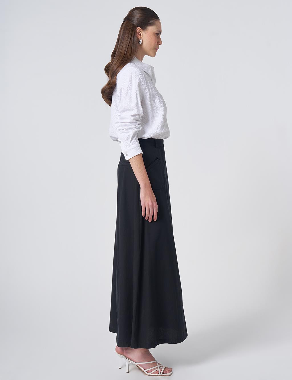 Torba Cepli Non Denim Etek Siyah