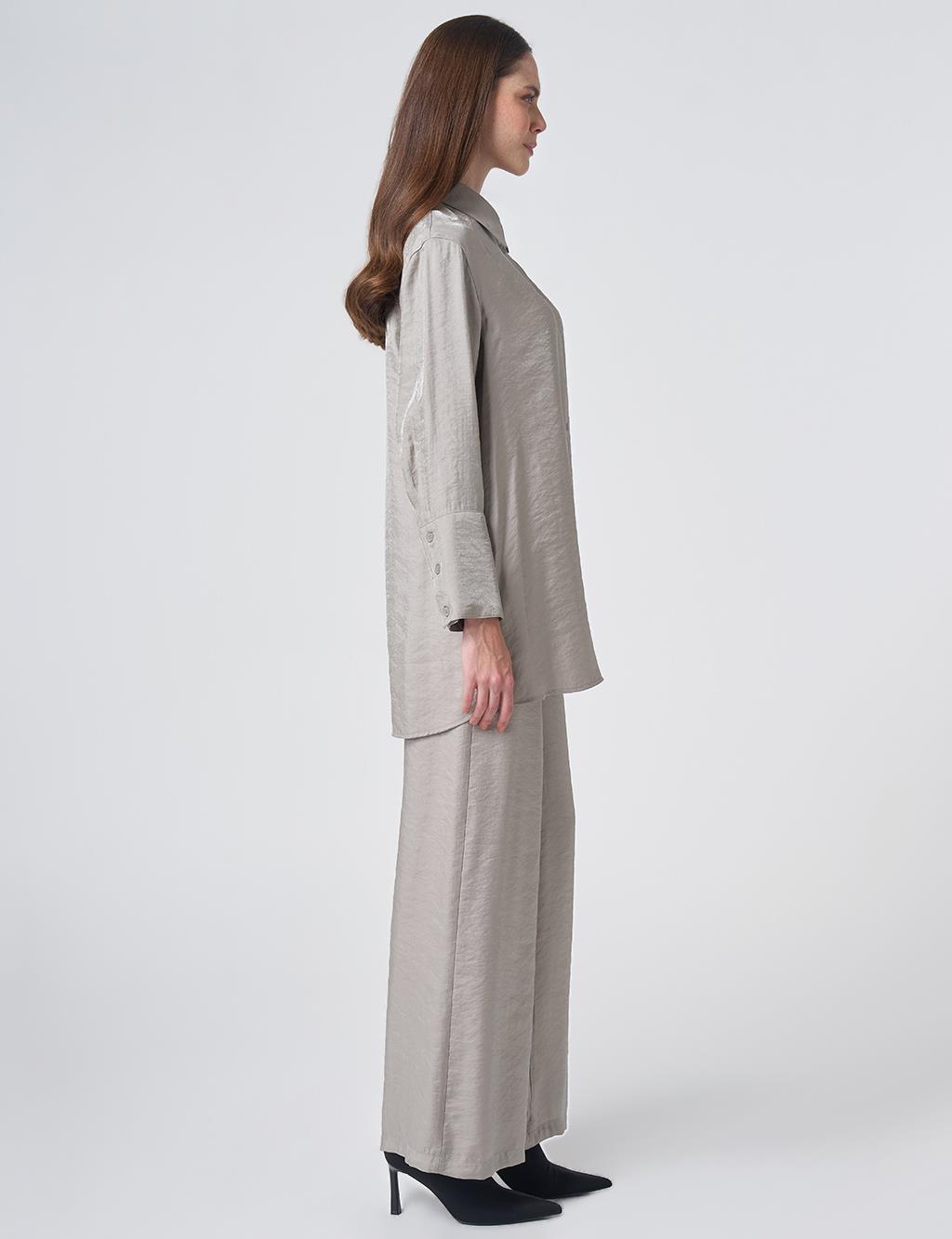 Hotfix Print Modal Two-Piece Set – Dark Mink