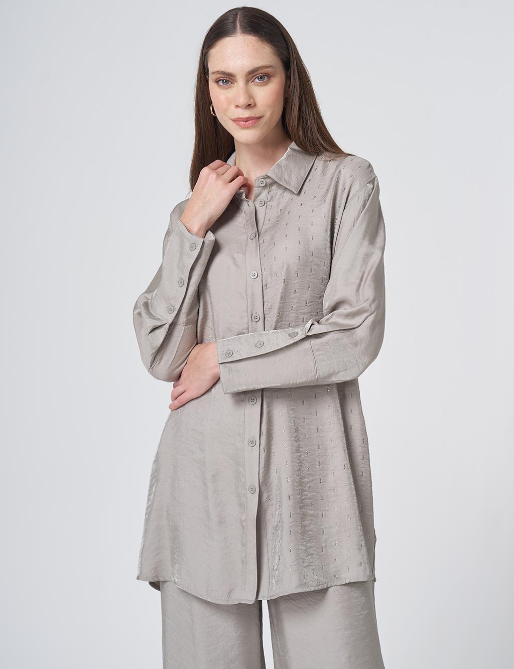 Hotfix Print Modal Two-Piece Set – Dark Mink