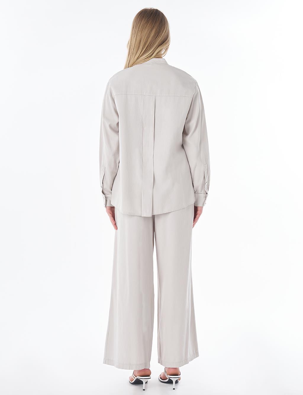 Hotfix Print Lyocell Set – Light Grey
