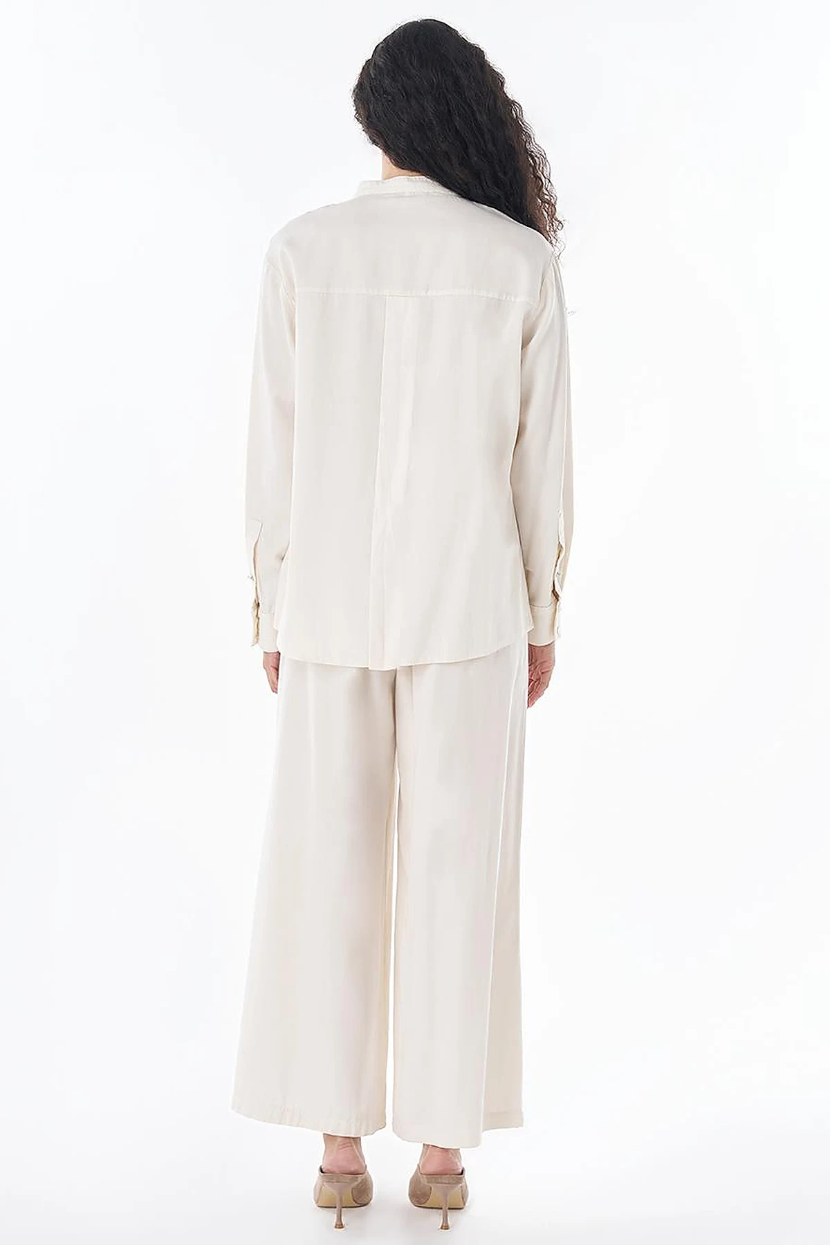 Hotfix Print Lyocell Set – Cream