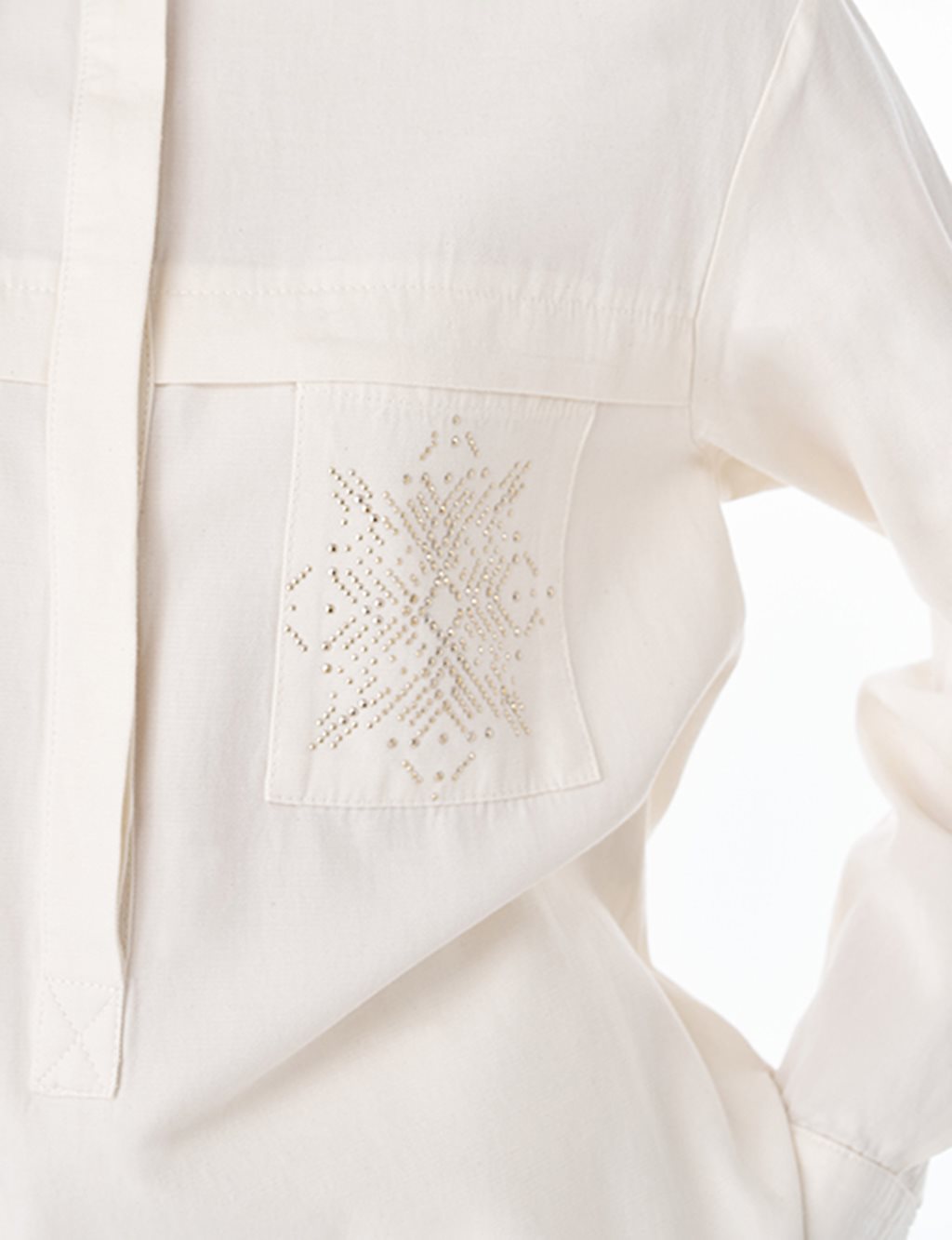 Hotfix Print Lyocell Set – Cream