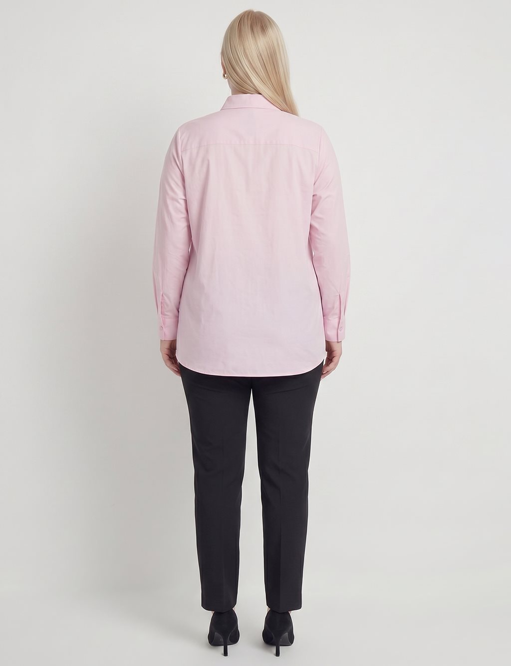 Embroidered Detail Cotton Blouse – Lilac