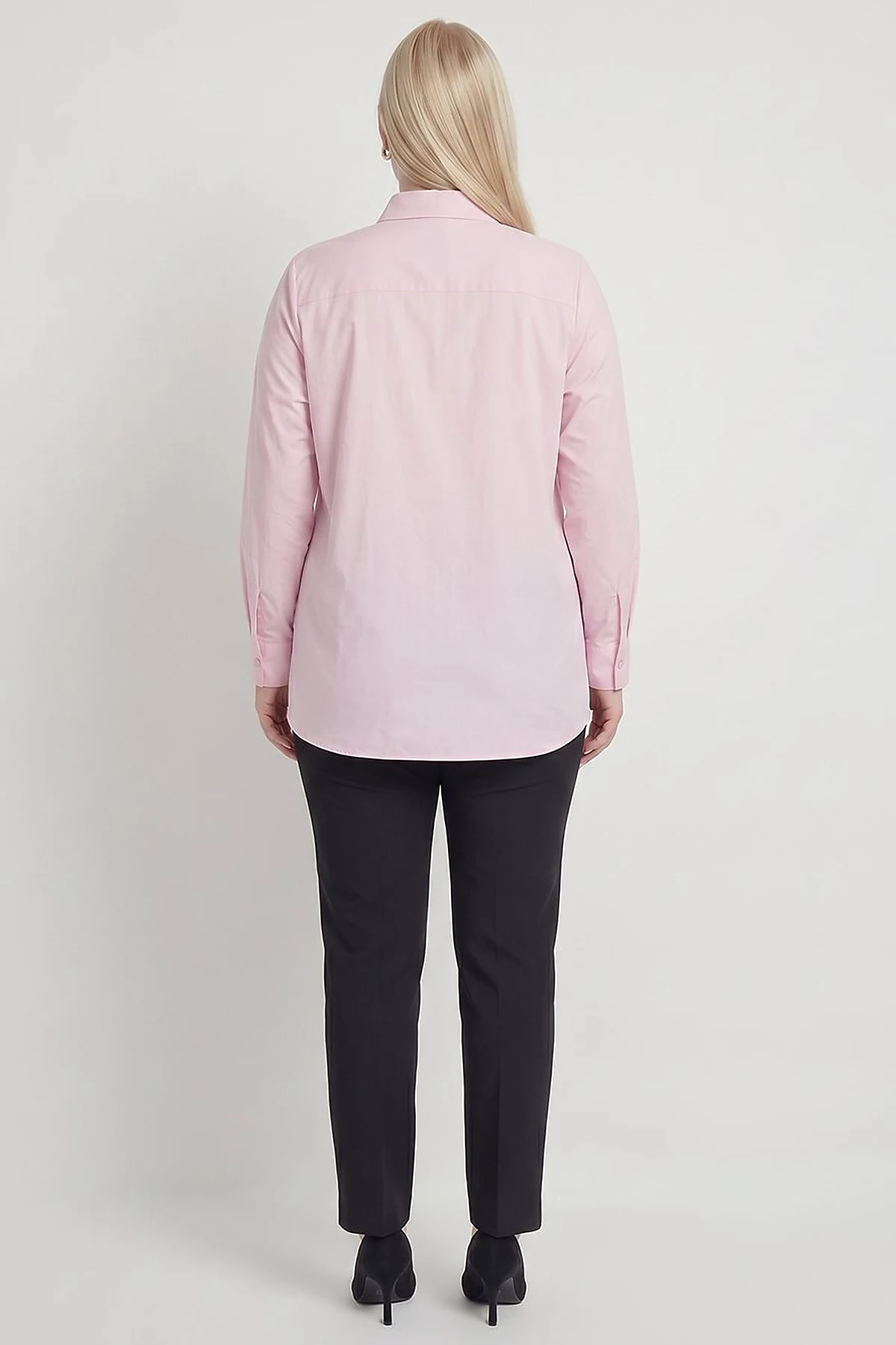 Embroidered Detail Cotton Blouse – Lilac