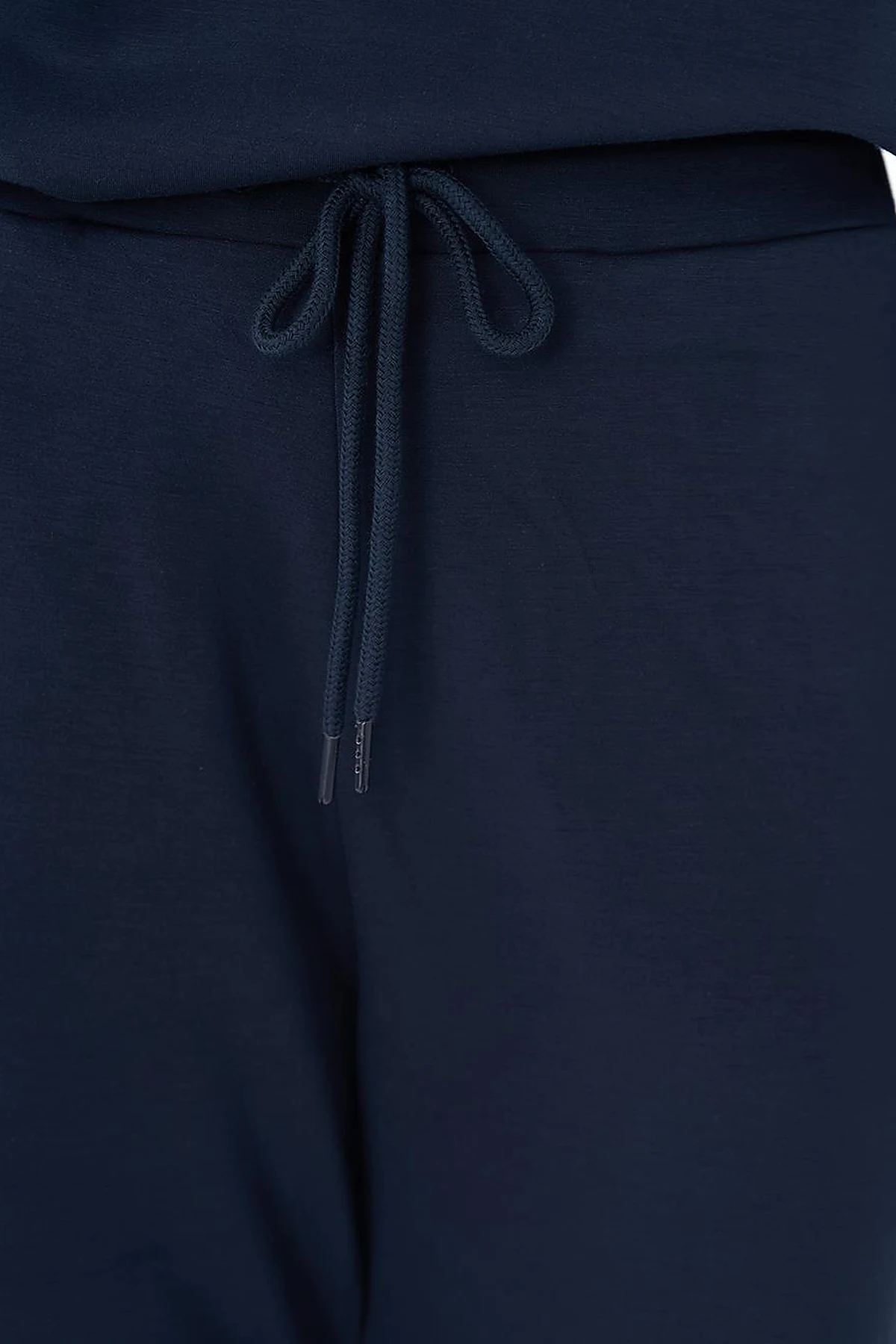 Bağcıklı Relax Fit Pantolon Lacivert