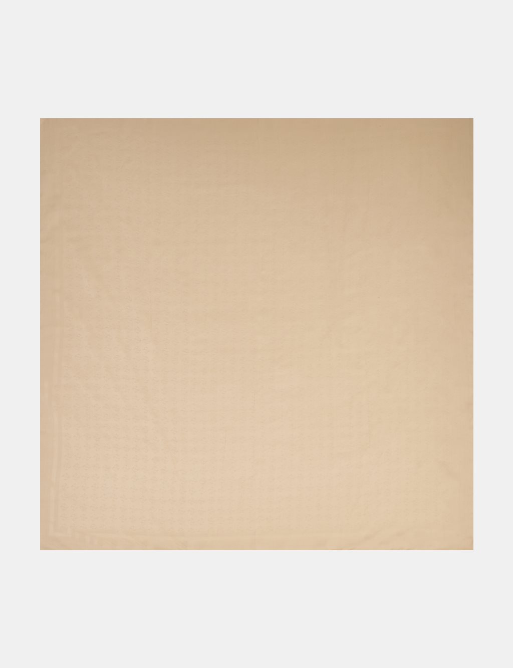 Monogram Patterned Scarf Beige