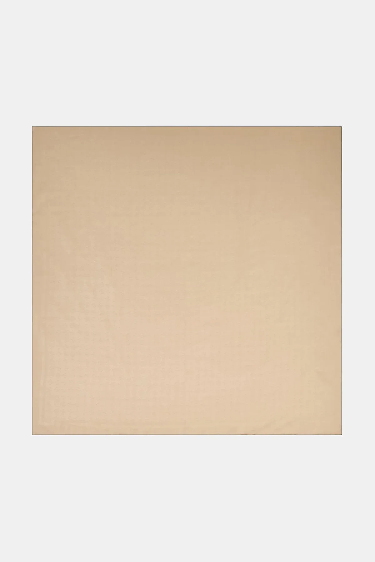 Monogram Patterned Scarf Beige