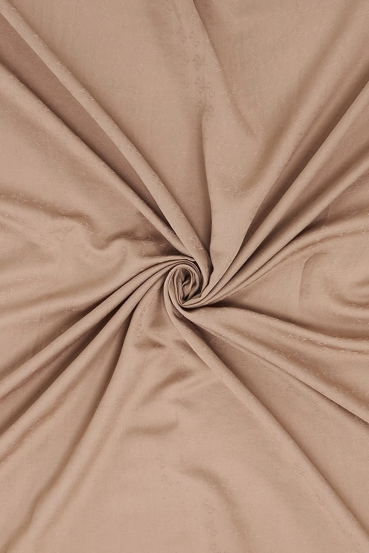 Monogram Patterned Scarf Mink