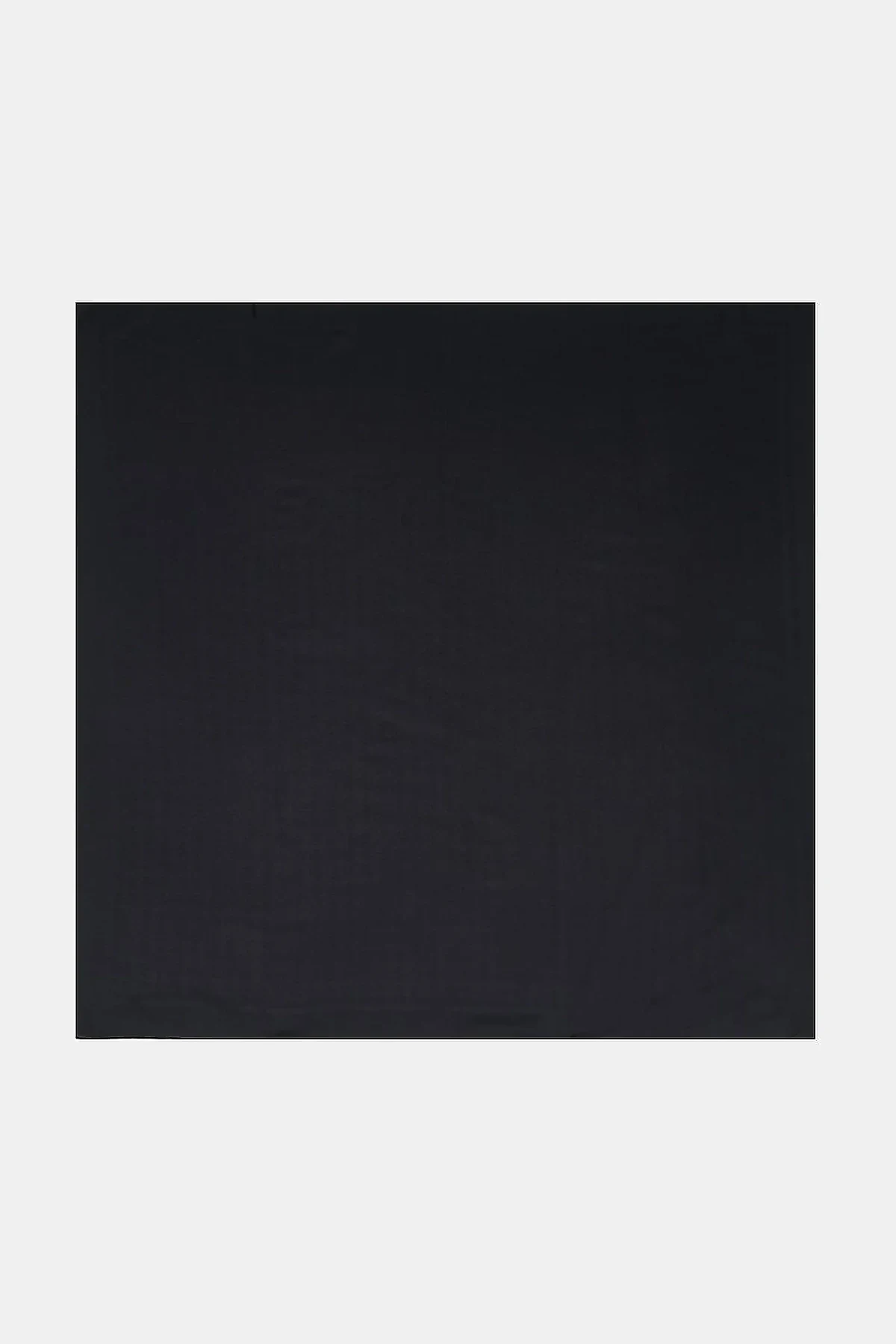Monogram Patterned Scarf Black