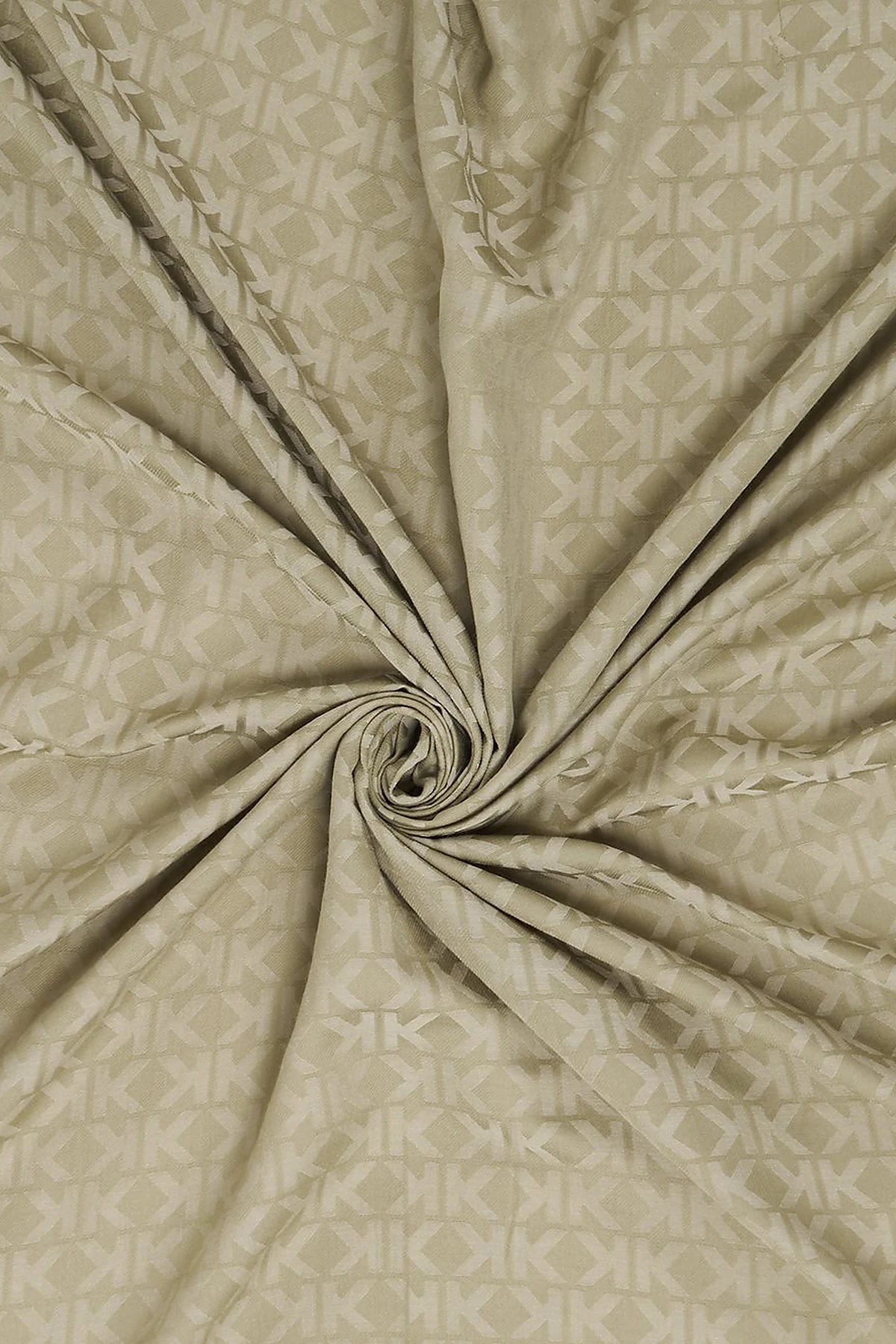 Logo Pattern Scarf Mint