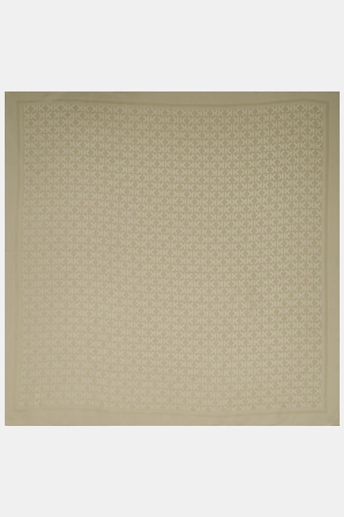 Logo Pattern Scarf Mint