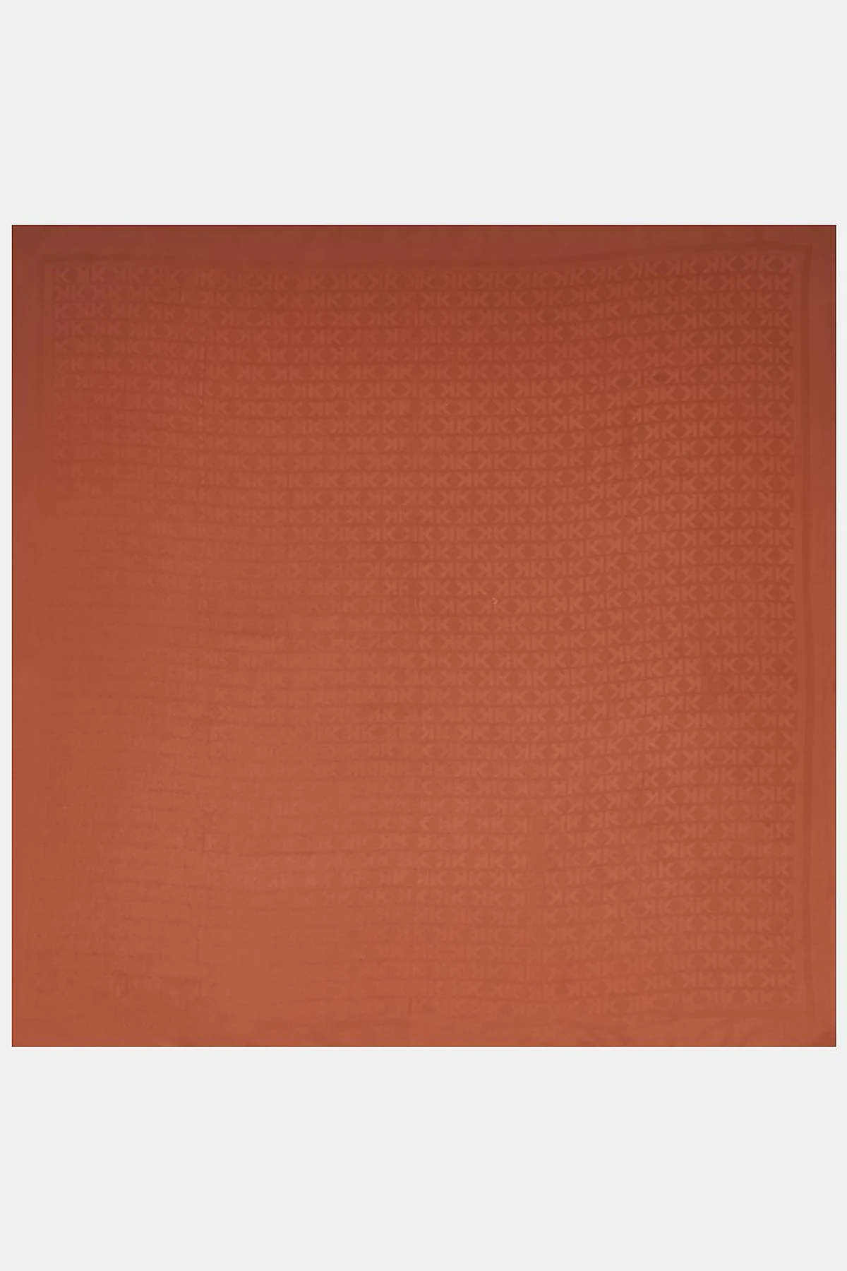 Logo Pattern Scarf Cinnamon