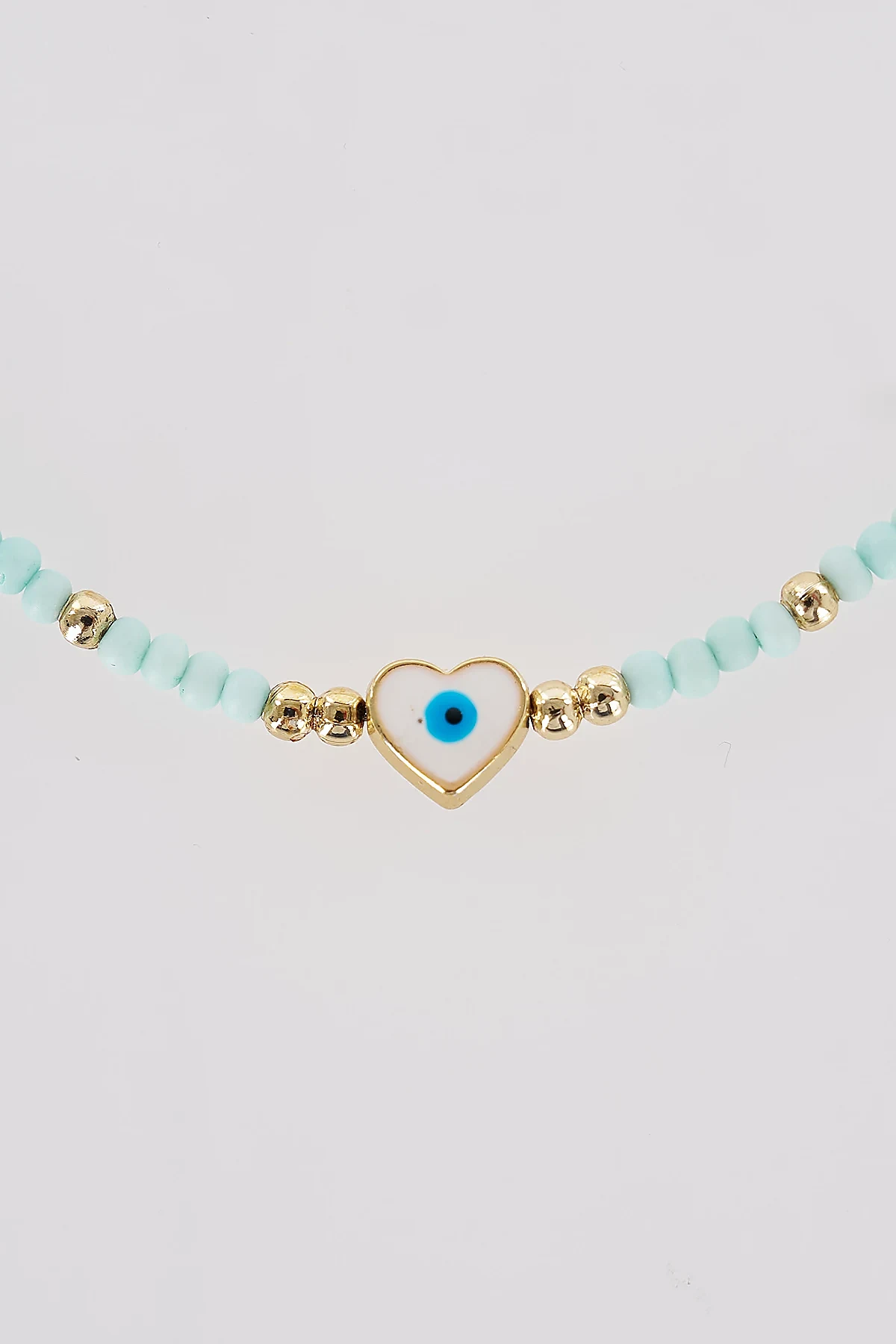 Heart Detail Anklet Gold