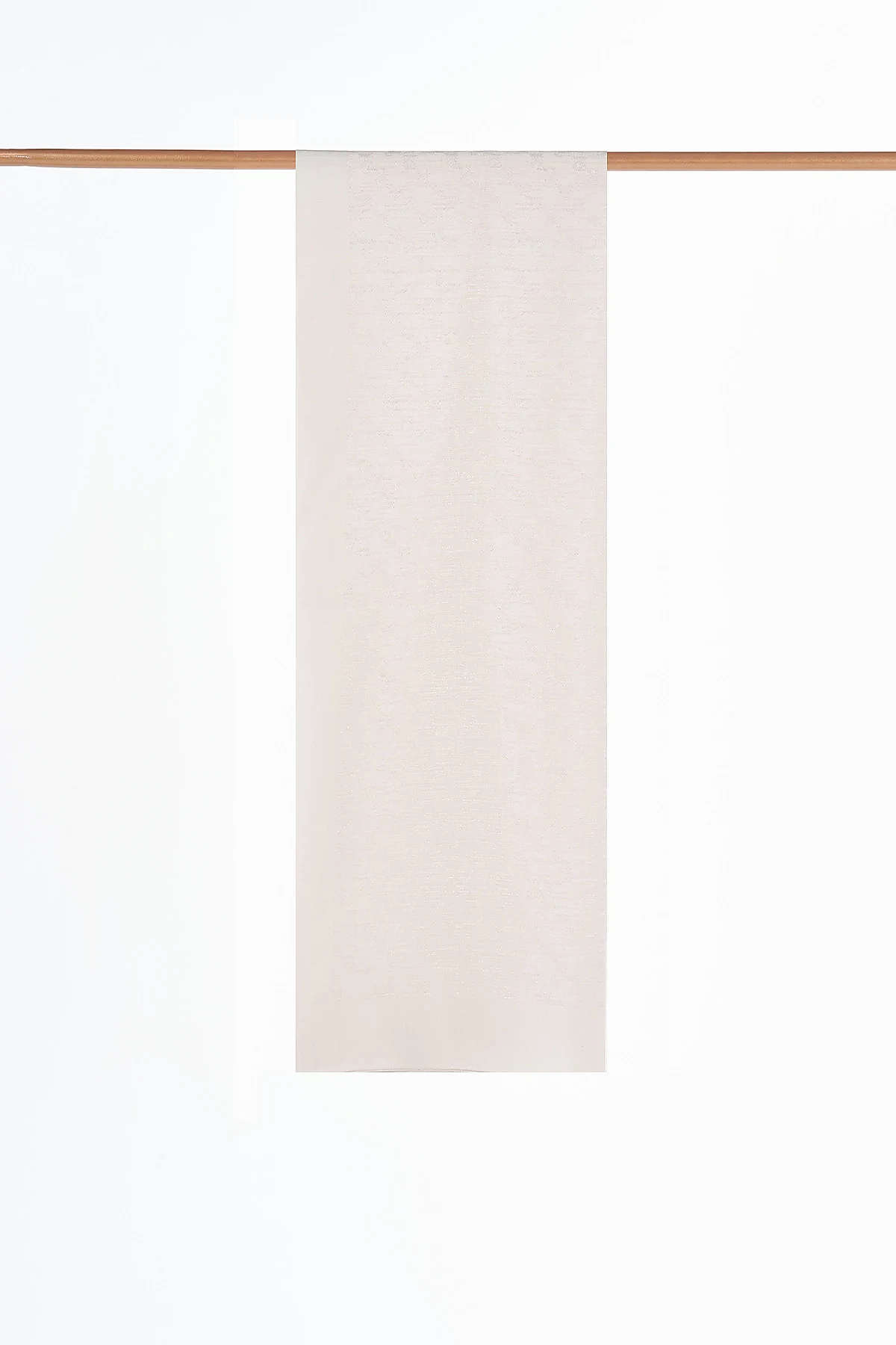 Logo Detailed Viscose Scarf Beige