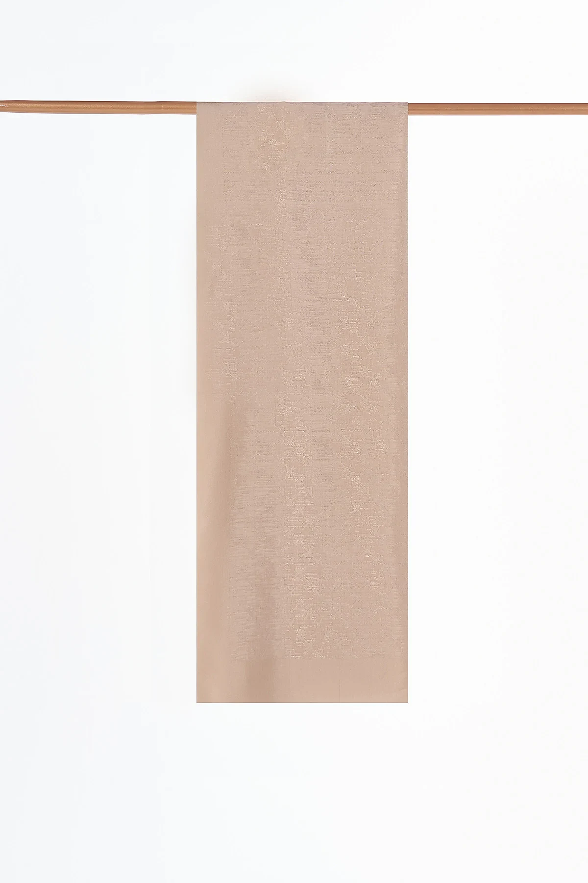 Logo Detailed Viscose Scarf Stone
