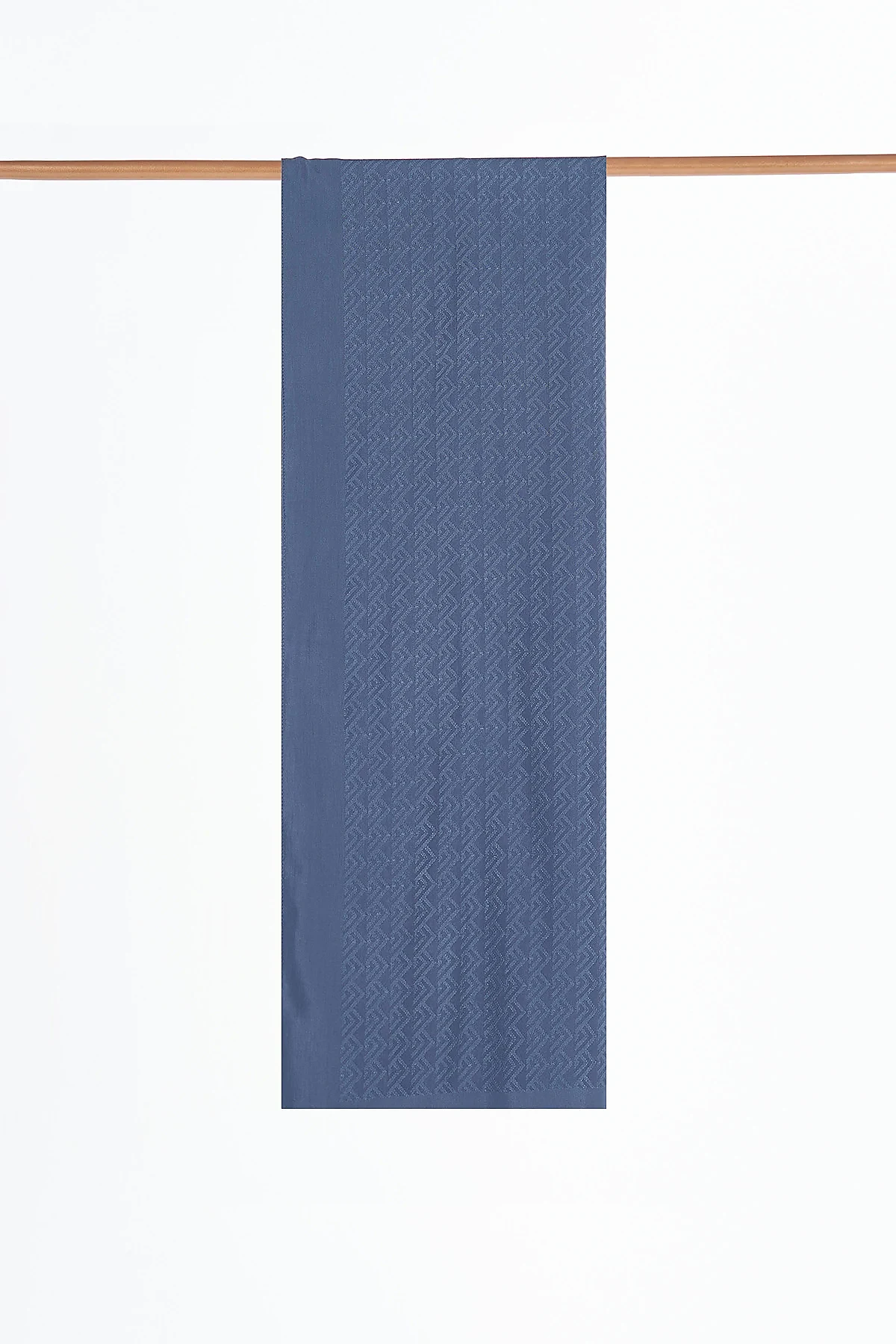 Patterned Lyocell Shawl Indigo