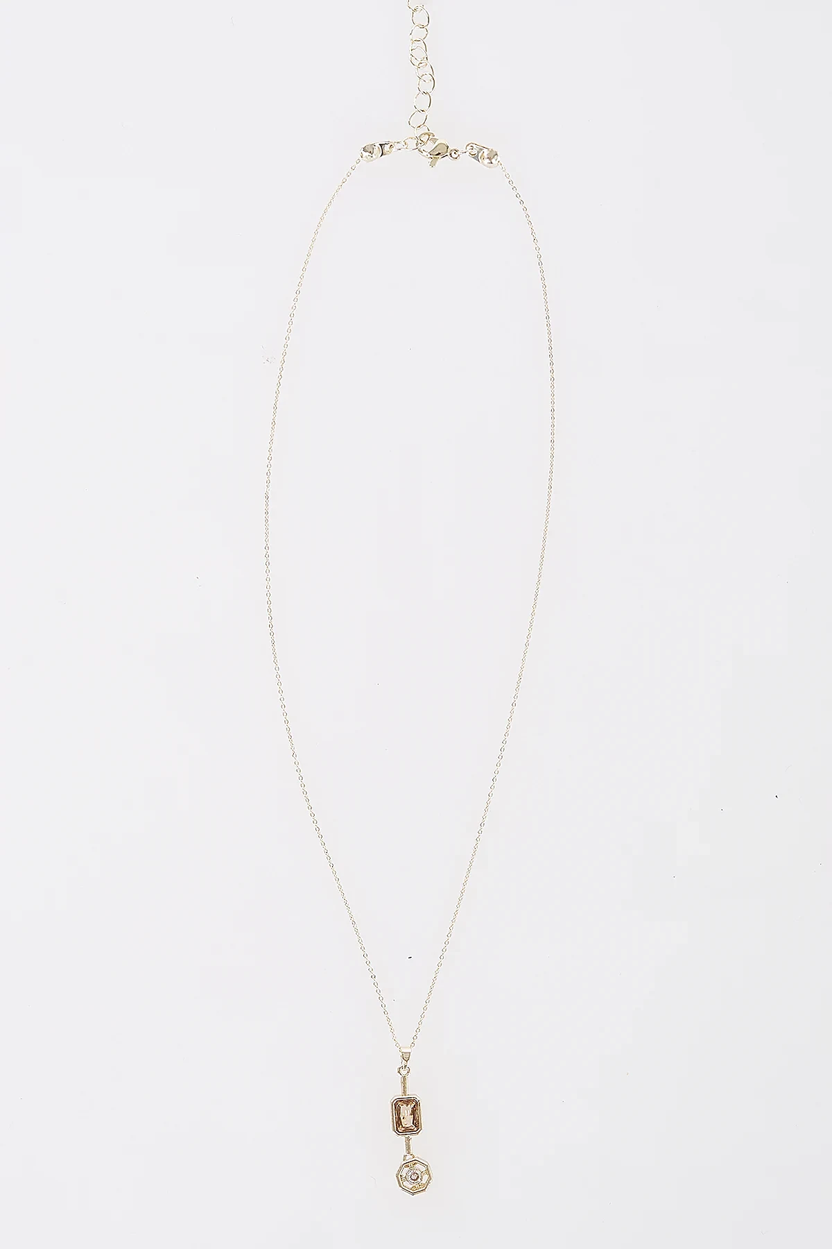 Charm Detail Necklace Gold