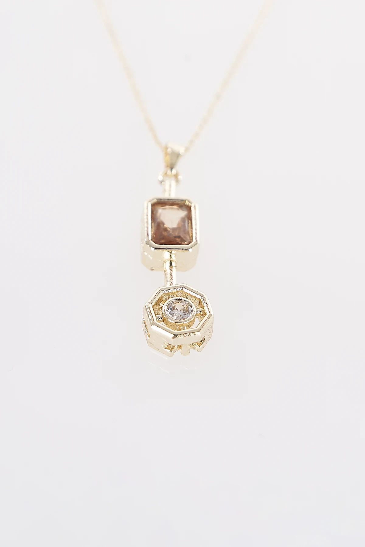 Charm Detail Necklace Gold