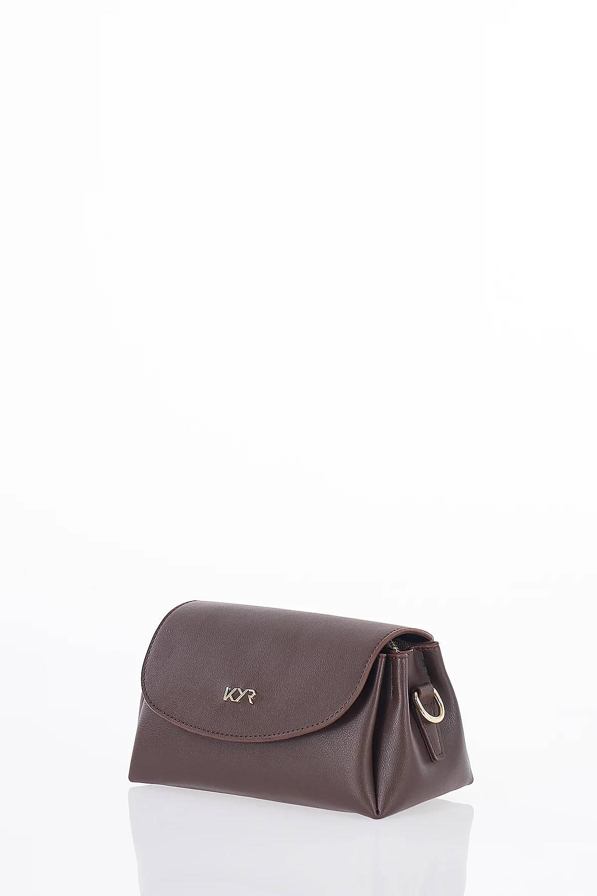 Flap Shoulder Bag Brown