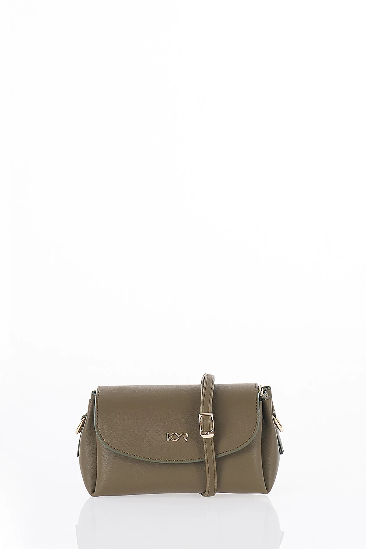 Flap Shoulder Bag Khaki