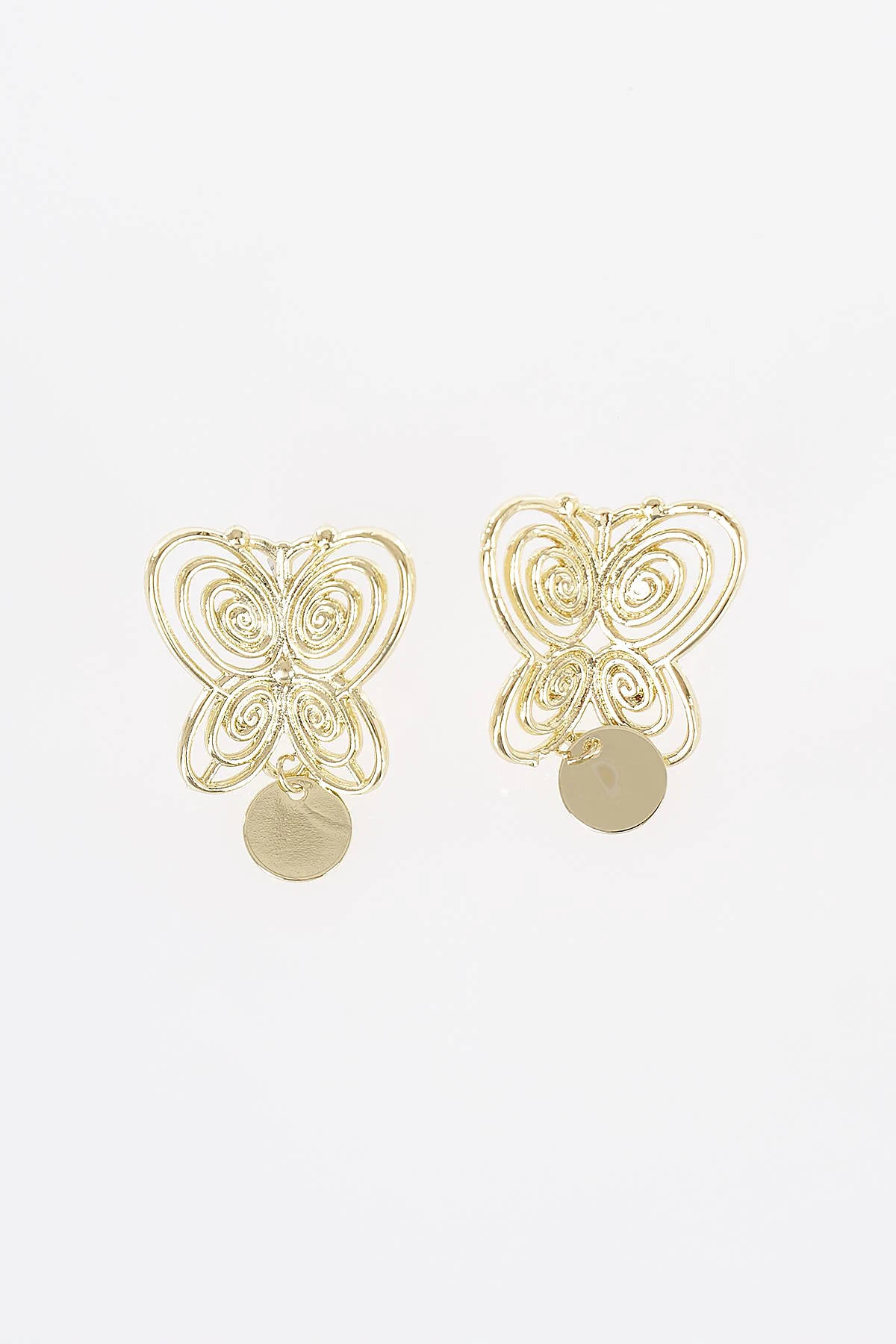 Butterfly Earrings Gold
