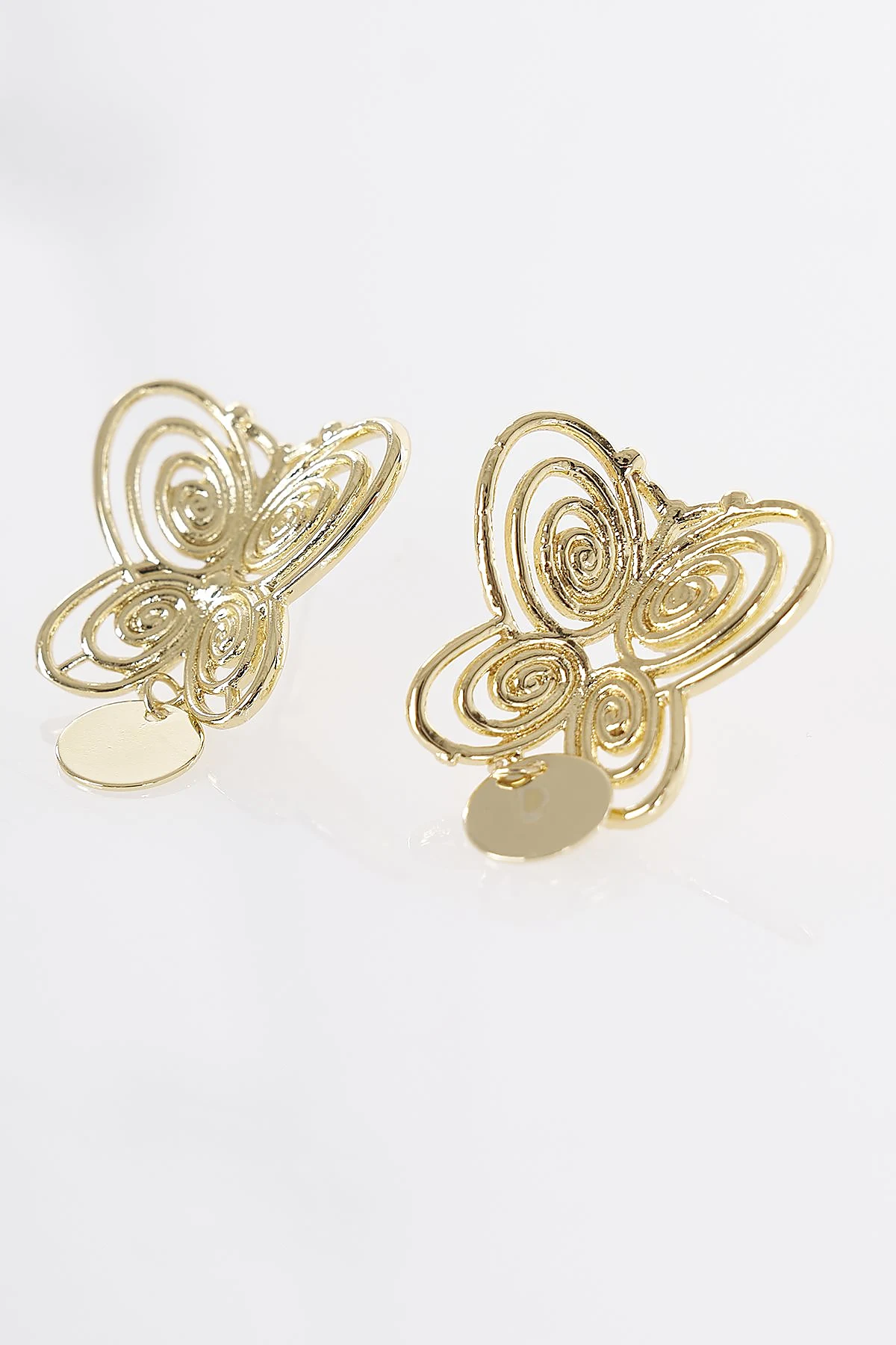 Butterfly Earrings Gold