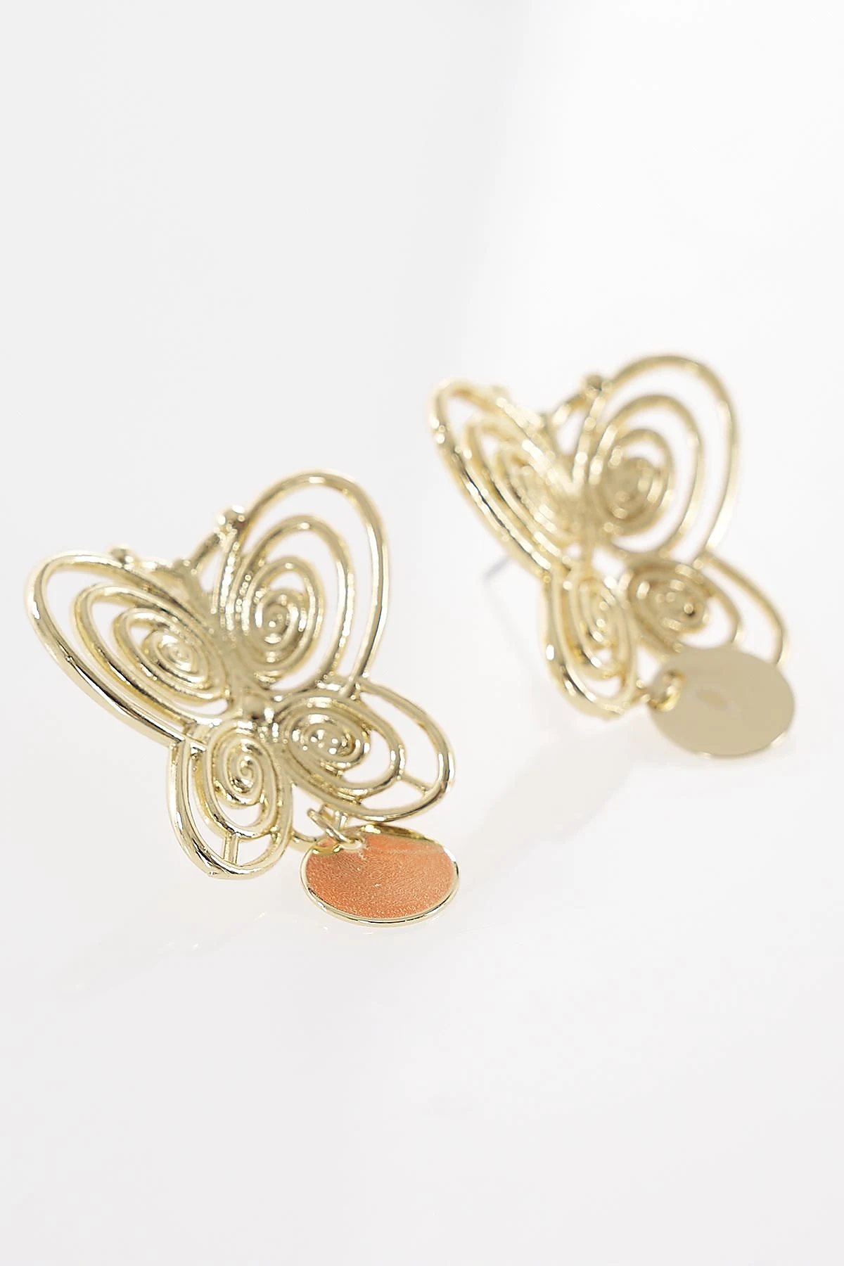 Butterfly Earrings Gold