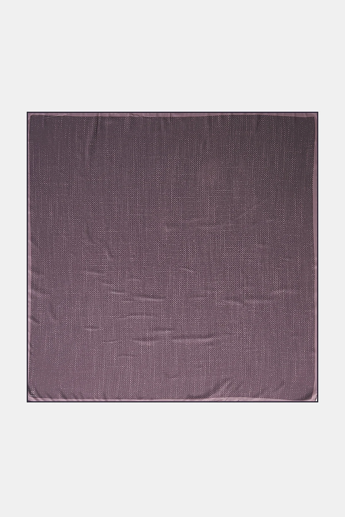 Twill Scarf Espresso