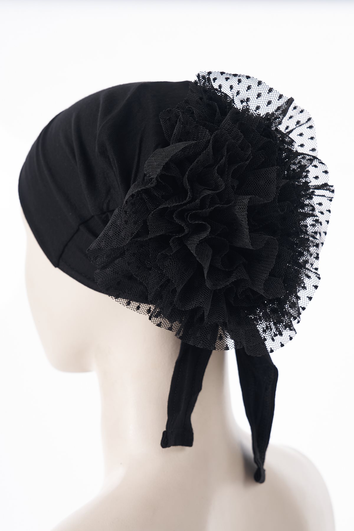 Bun Cap Black