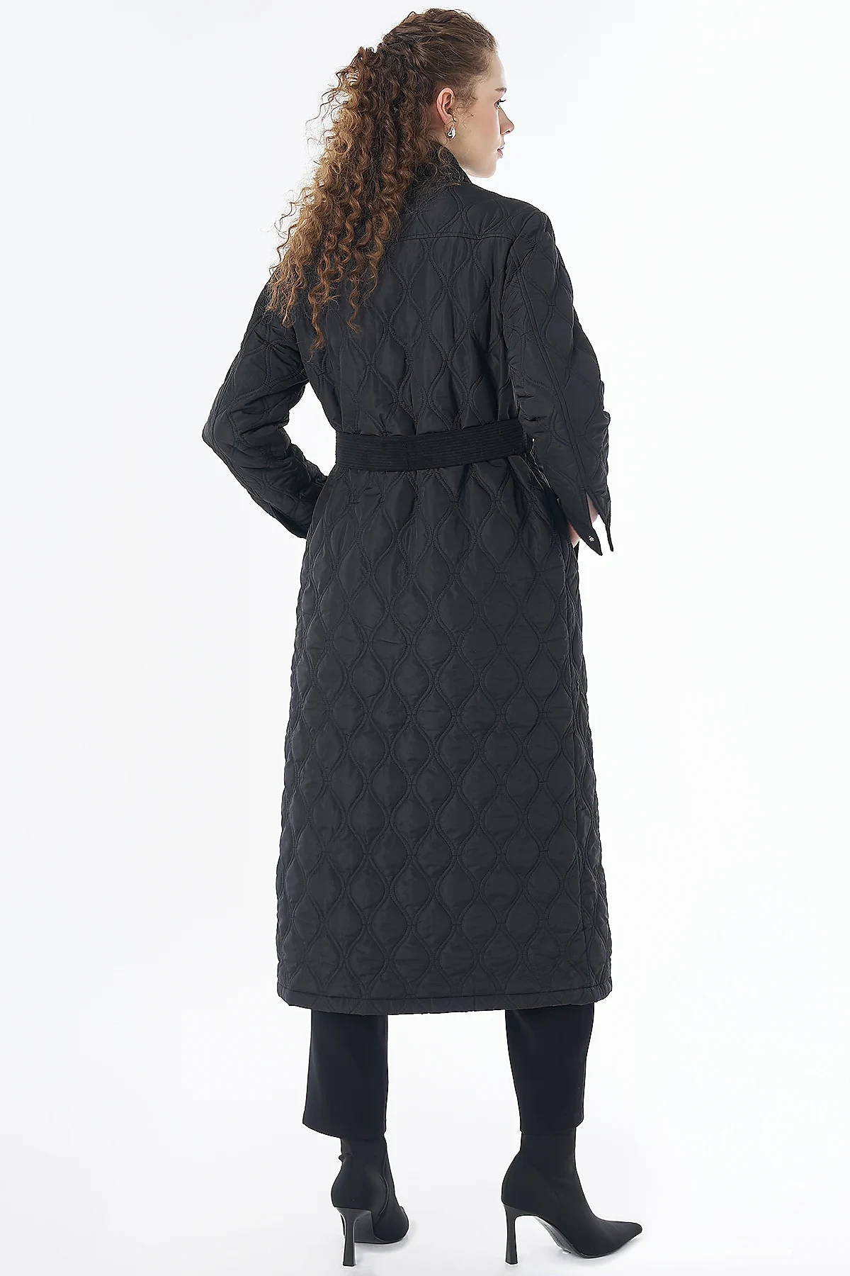Yaka Detaylı Anorak Mont Siyah