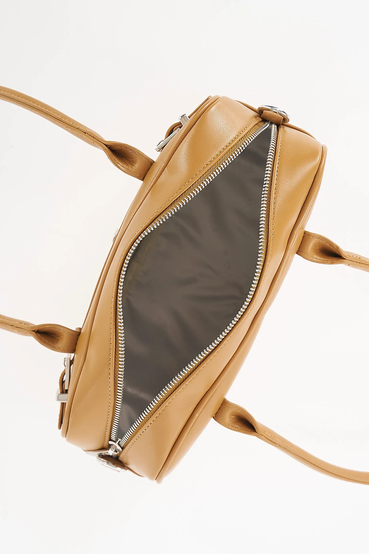 Belt Detail Shoulder Bag Tan