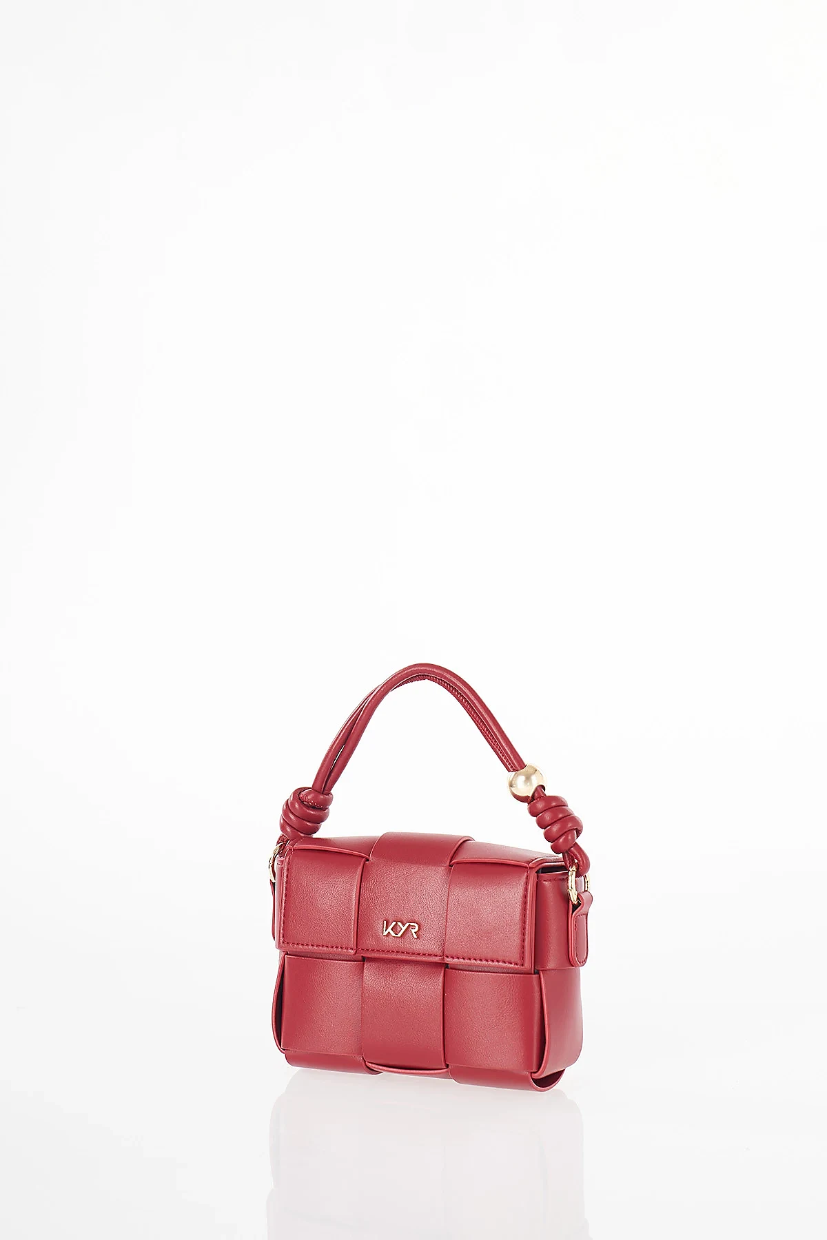Flap Mini Bag Burgundy