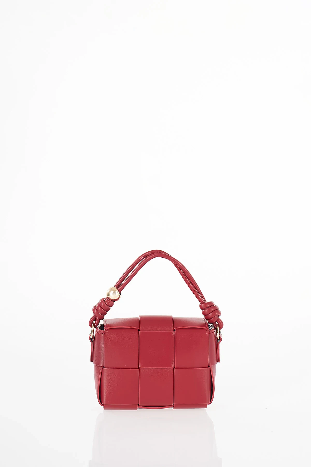 Flap Mini Bag Burgundy