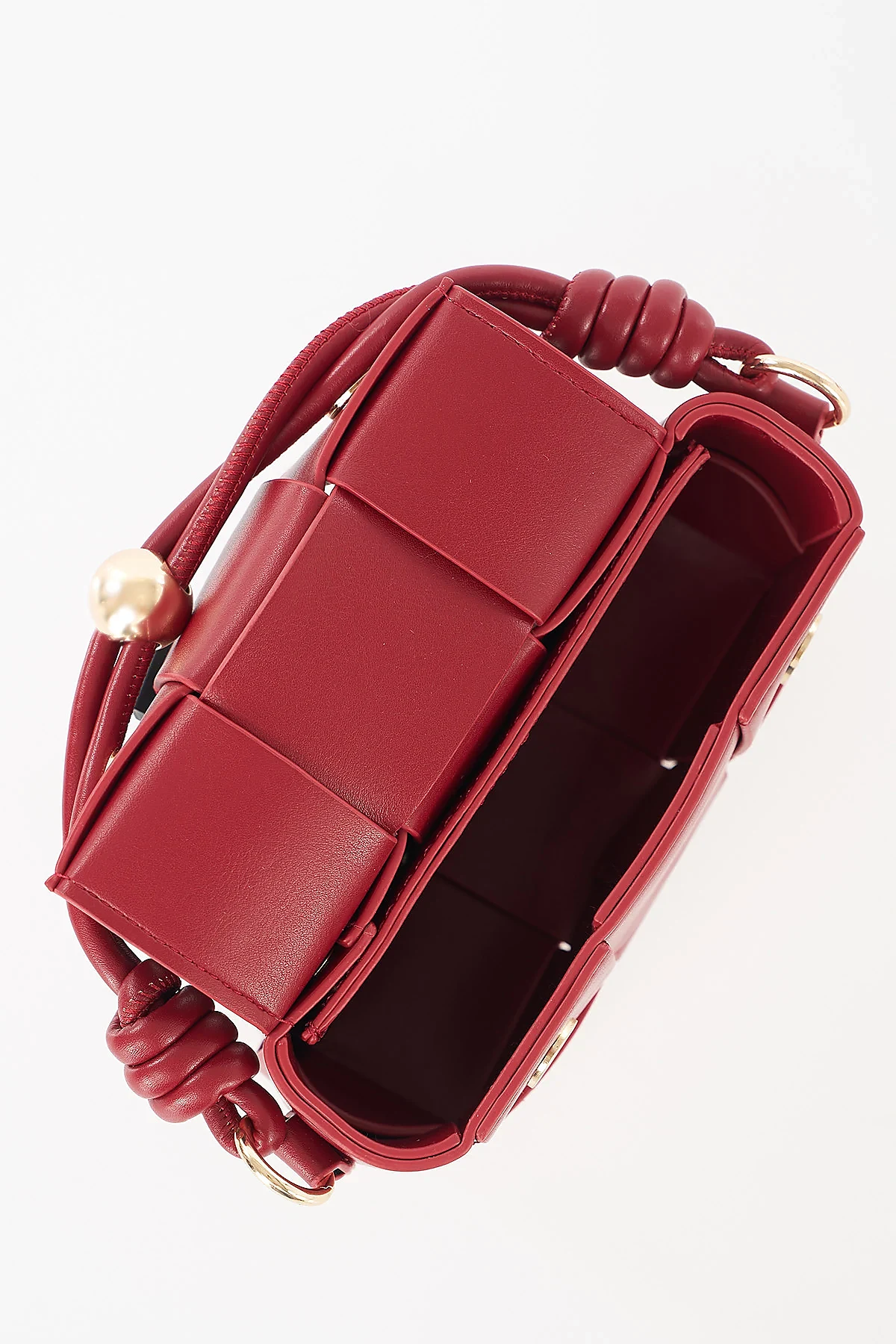 Flap Mini Bag Burgundy
