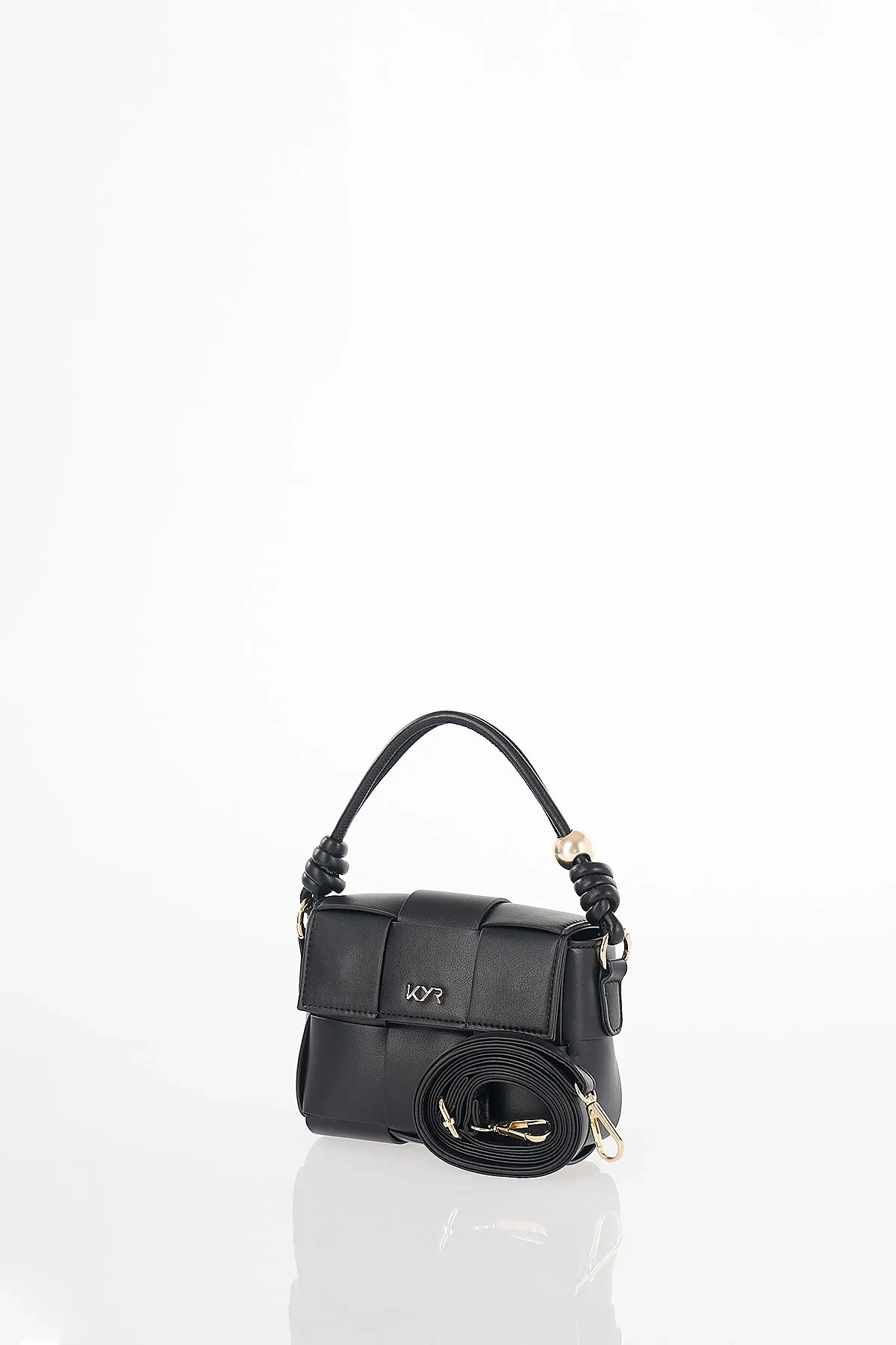 Flap Mini Bag Black