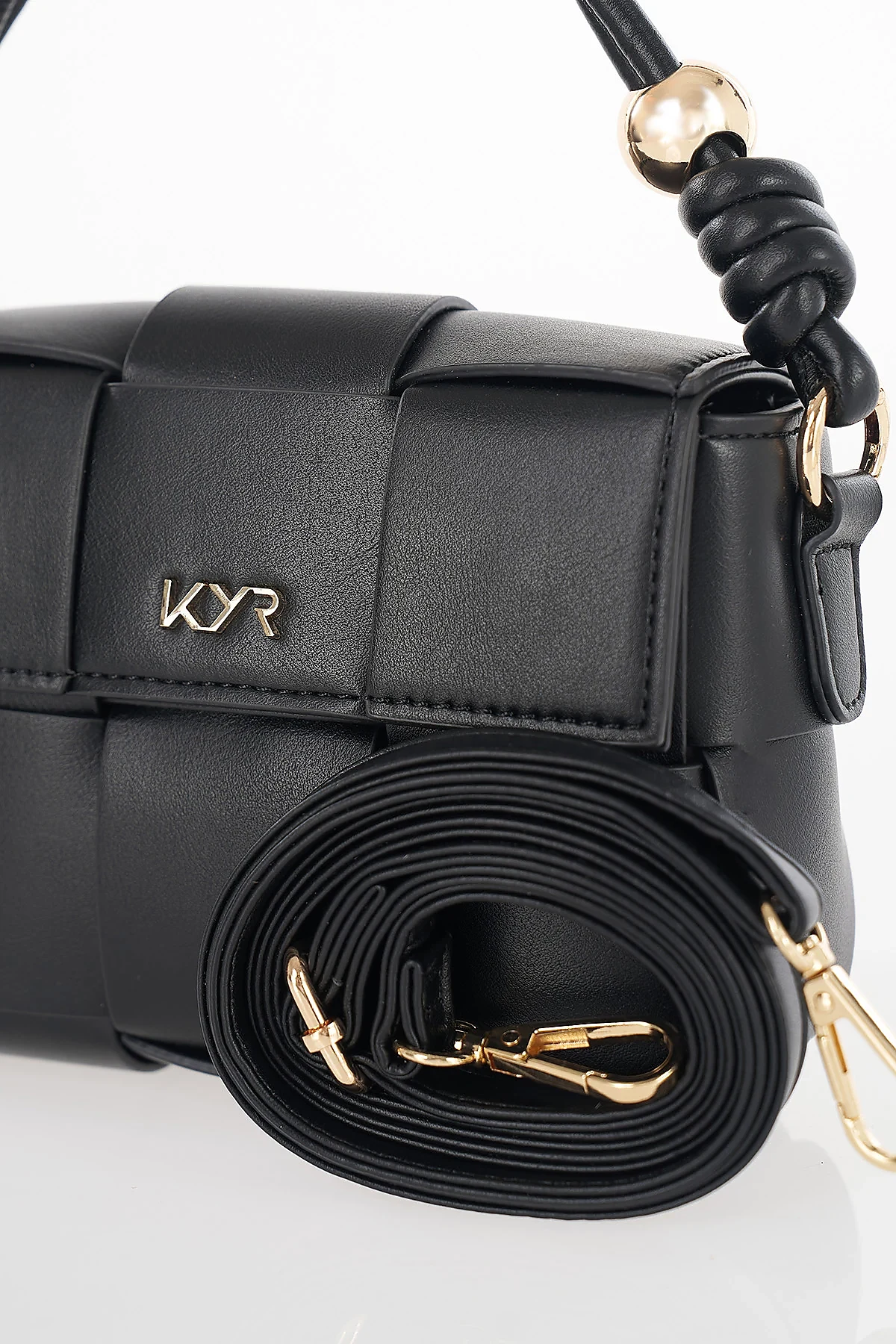 Flap Mini Bag Black
