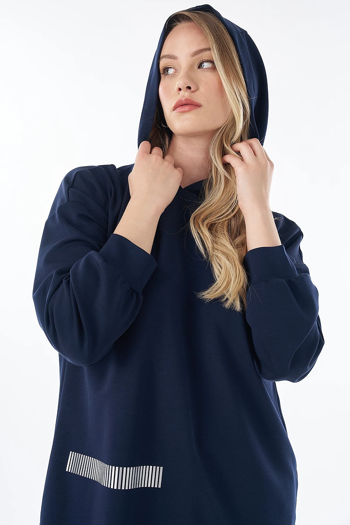 Relaxed Fit Two-Piece Set – Navy