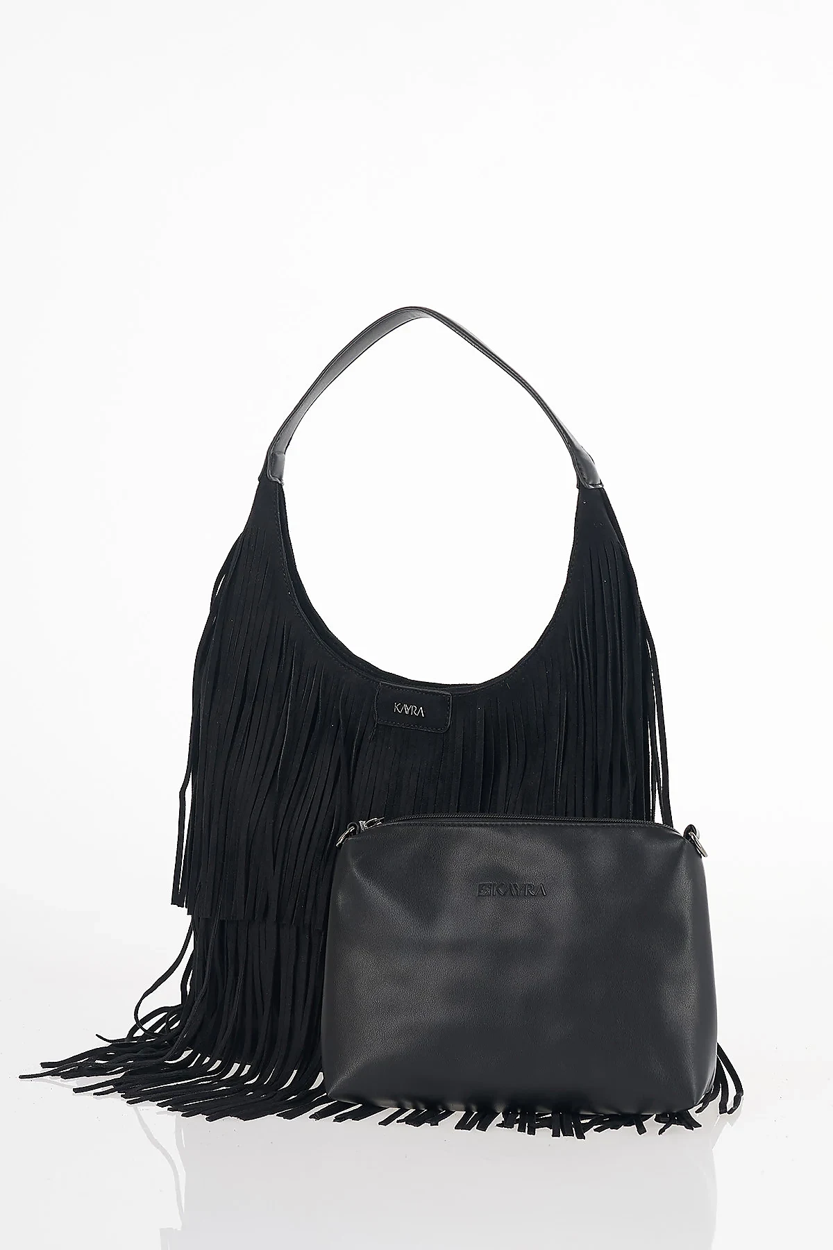 Tassel Bohemian Bag Black