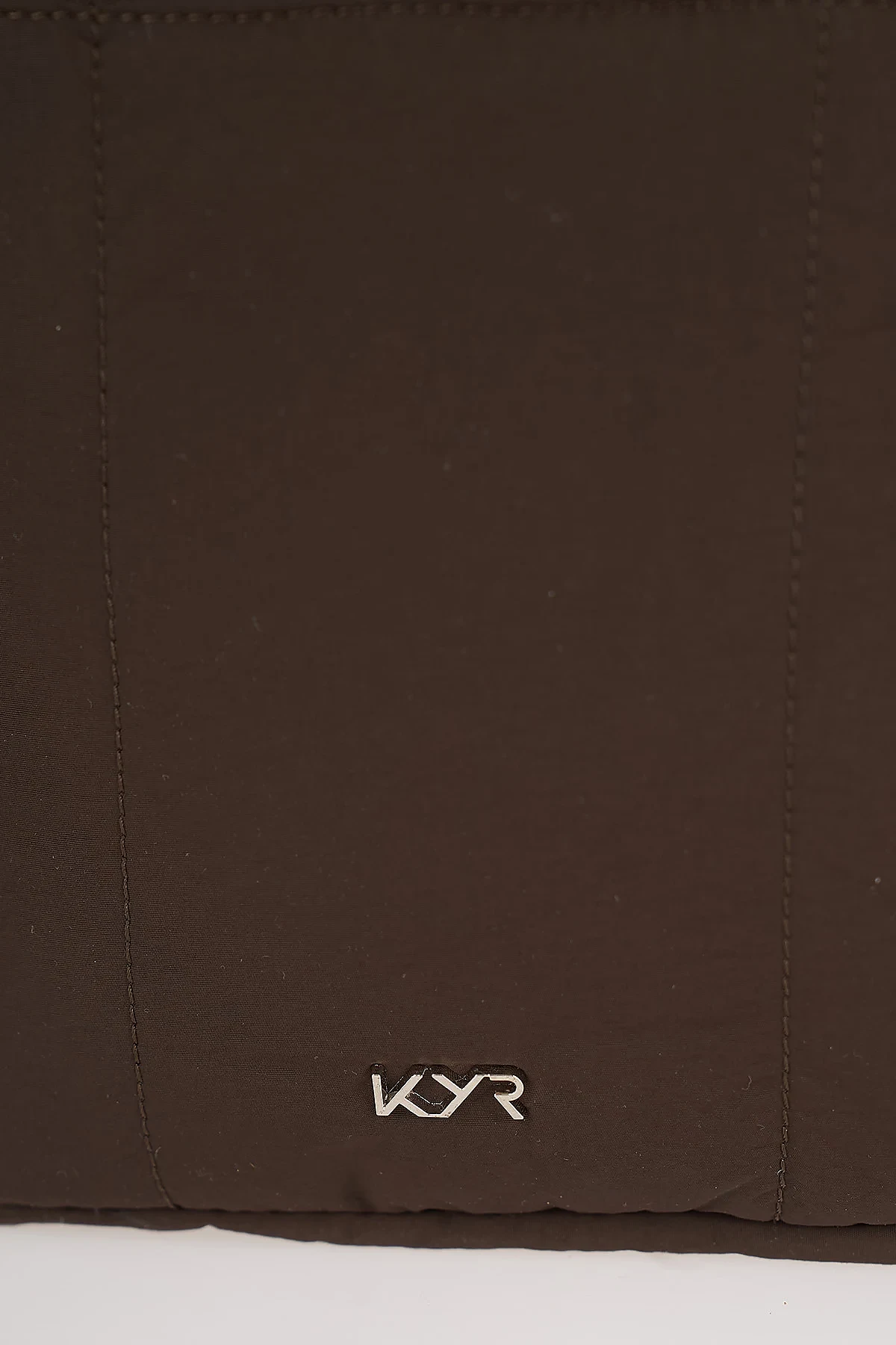 Zipper Detail Backpack Brown