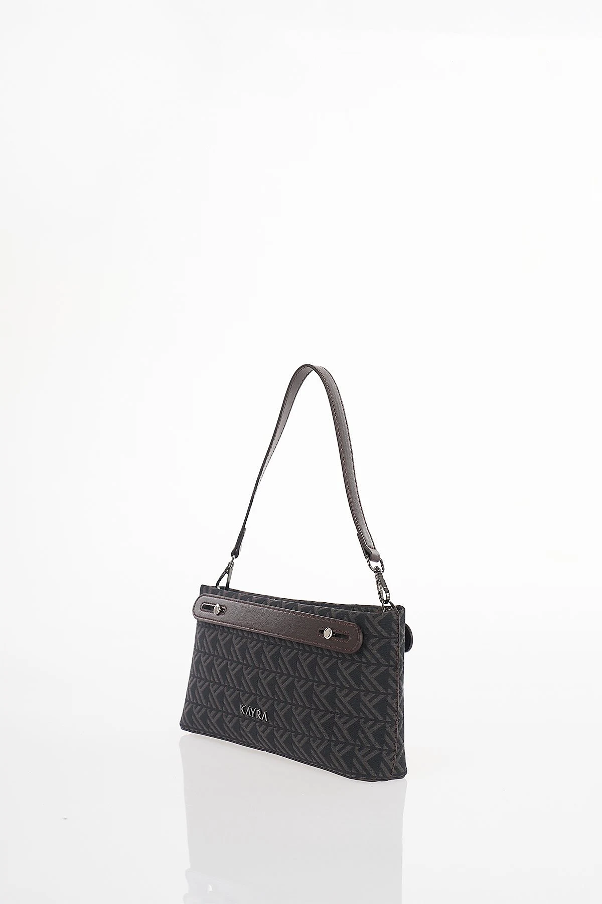Monogram Pattern Bag Brown